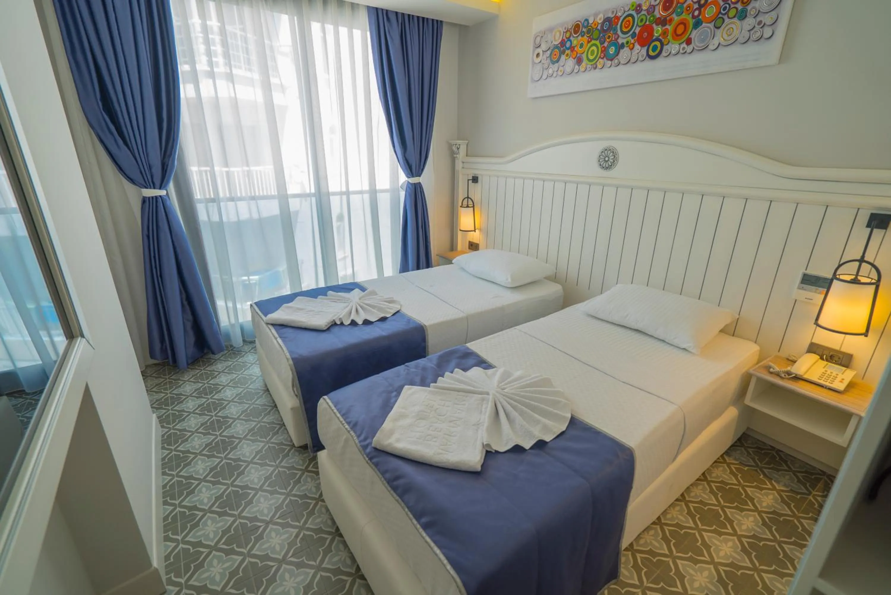 Bedroom in Marmaris Beach Hotel