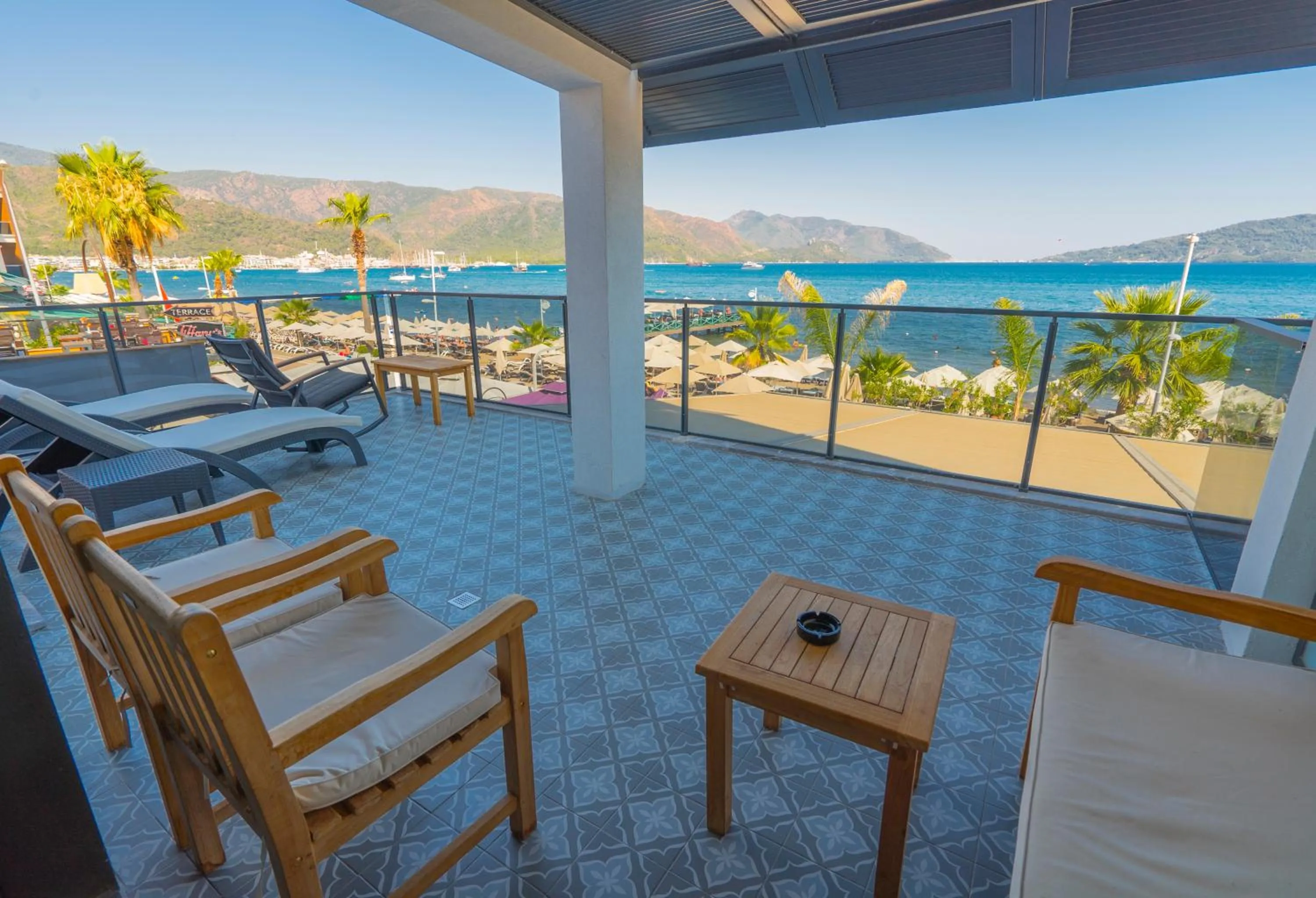Balcony/Terrace in Marmaris Beach Hotel