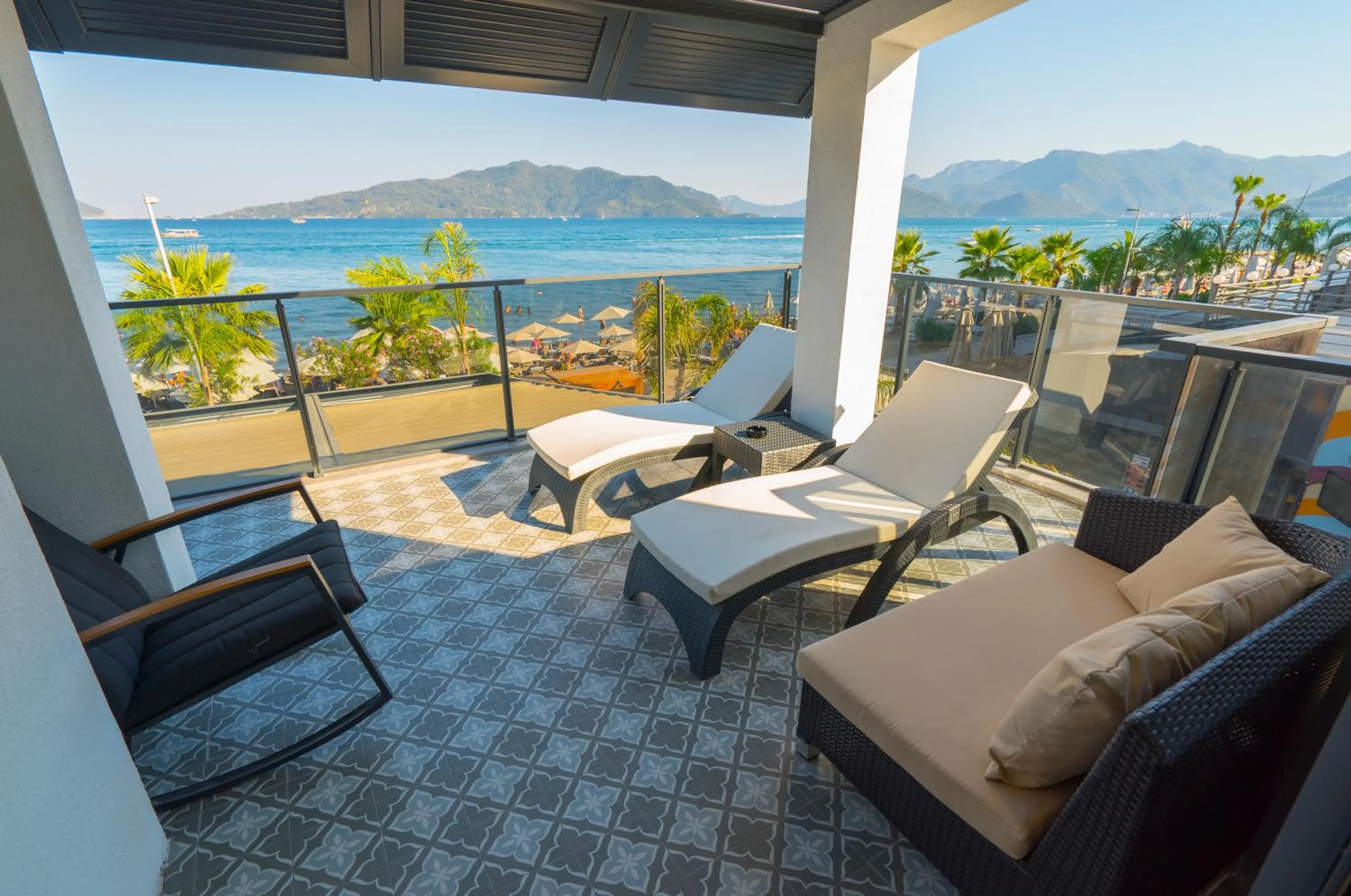 Balcony/Terrace in Marmaris Beach Hotel