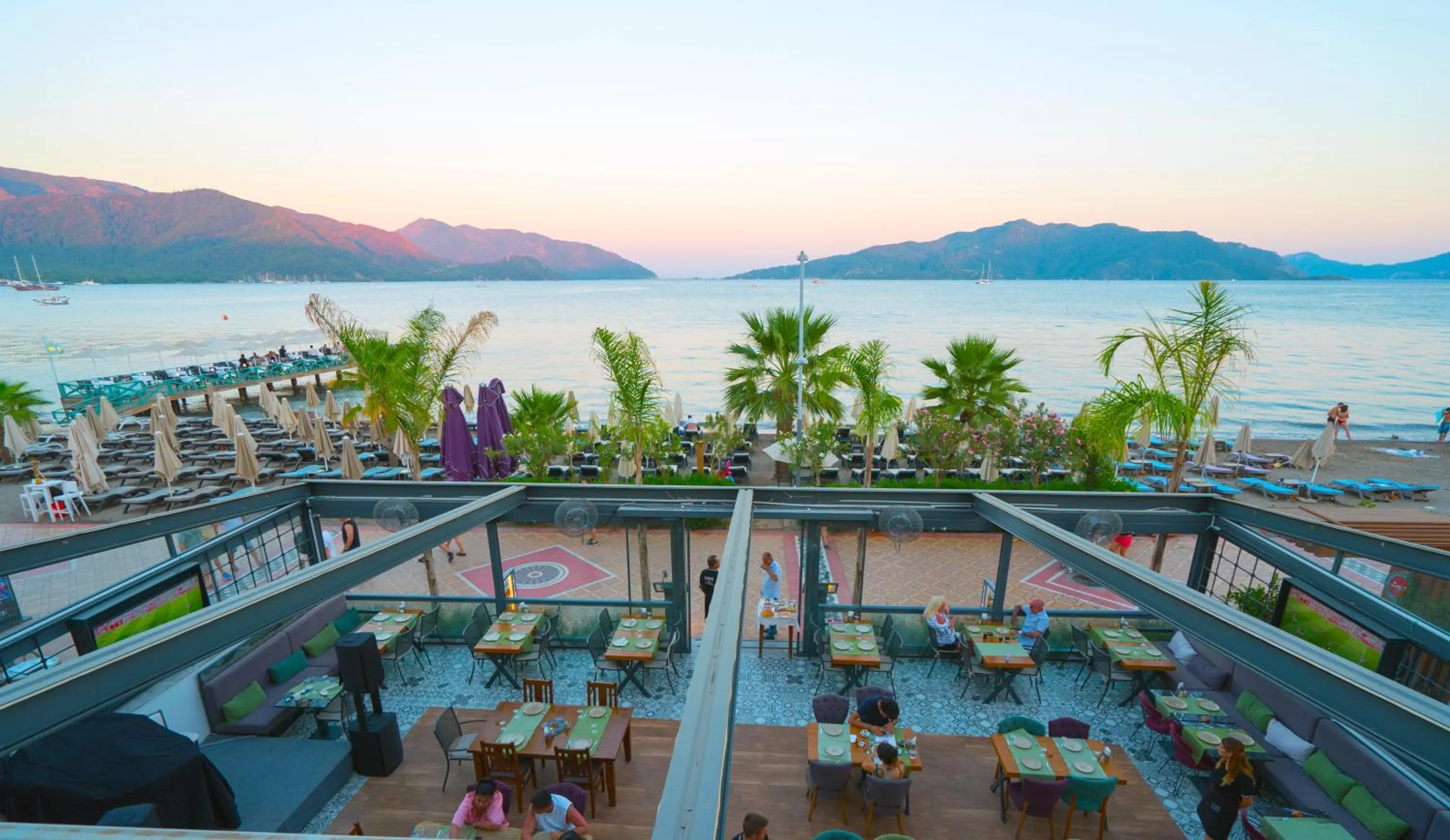 Balcony/Terrace in Marmaris Beach Hotel