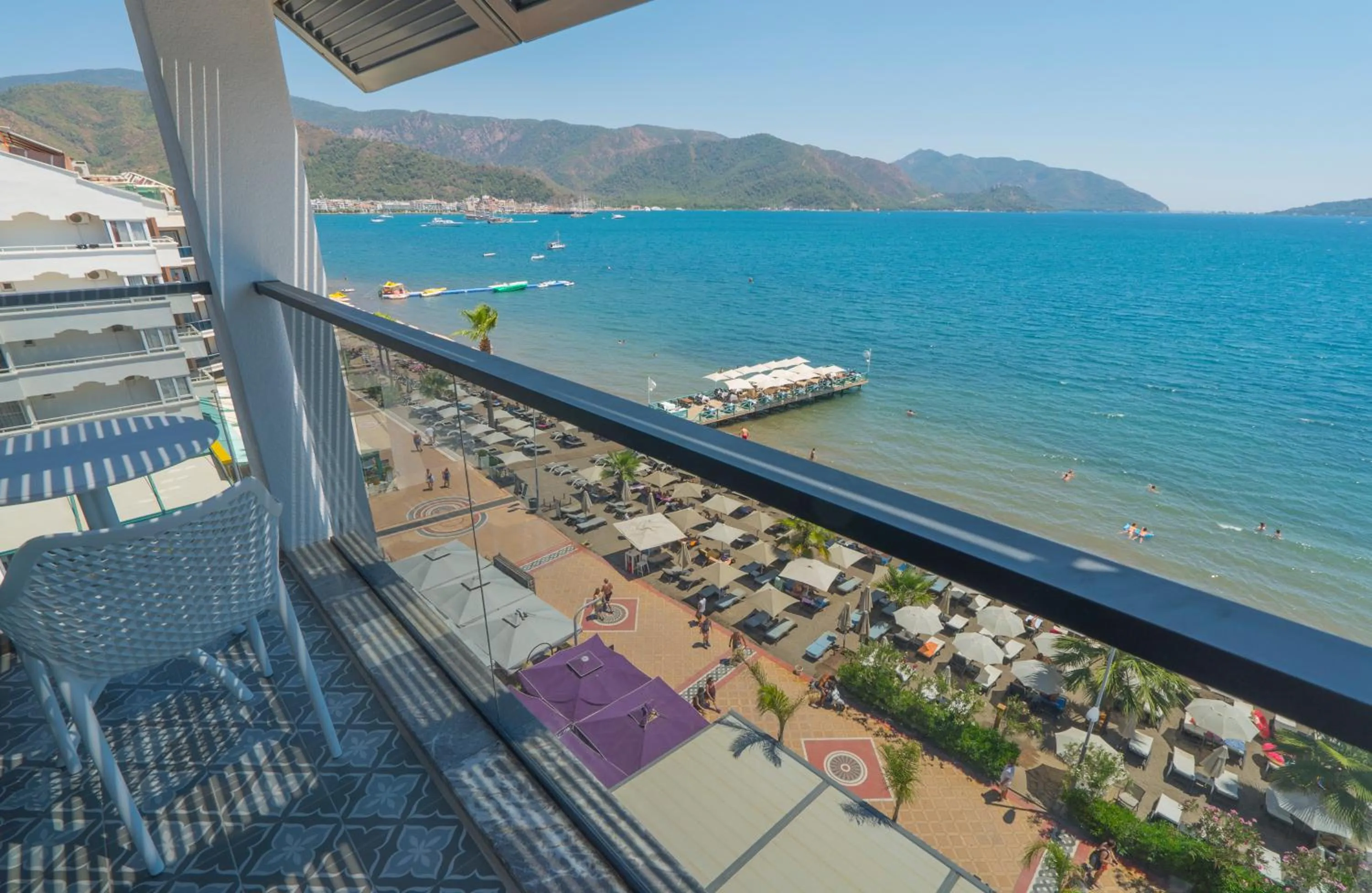 Sea view in Marmaris Beach Hotel