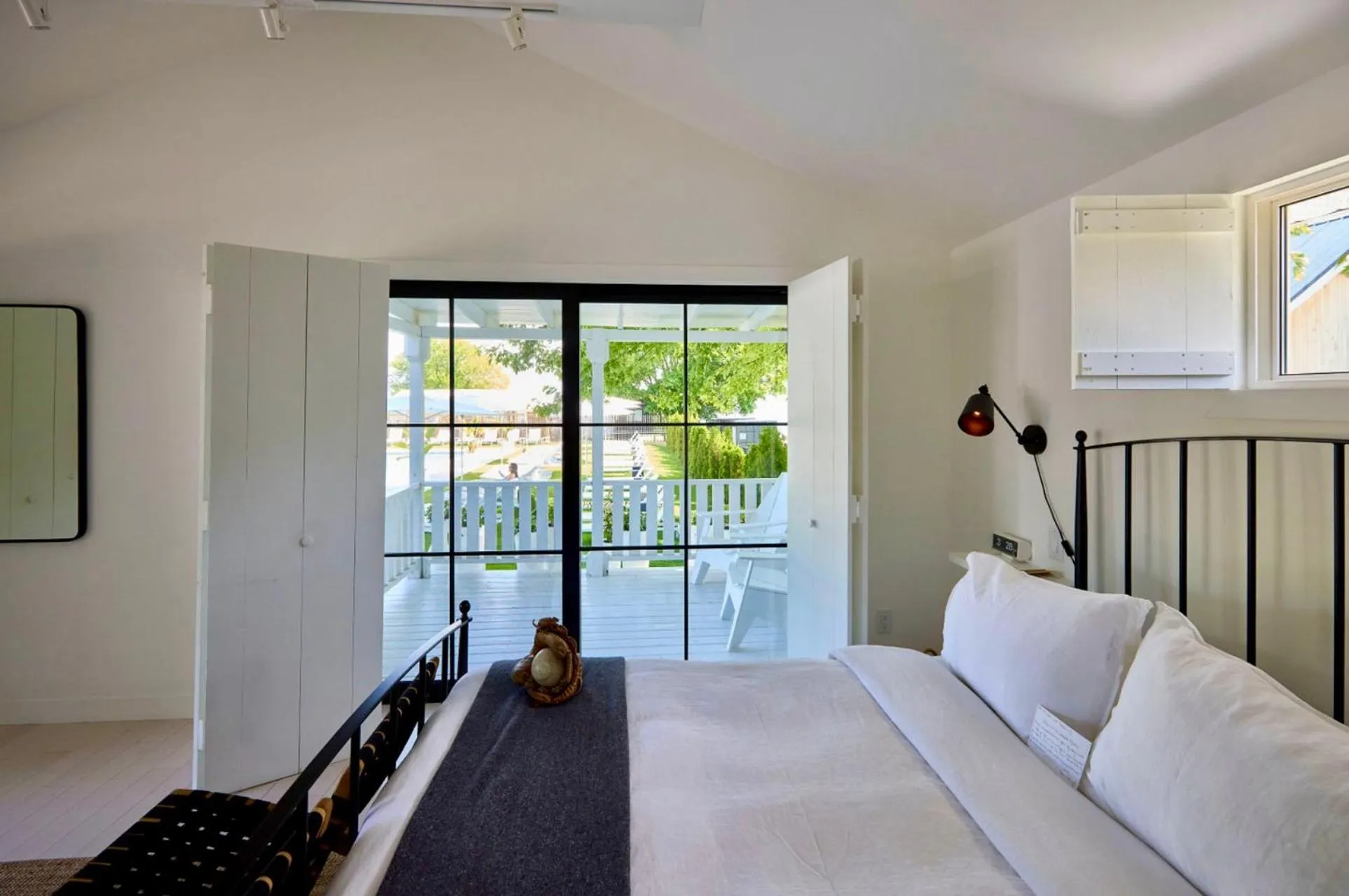 Bed in The Lakeside Prince Edward County