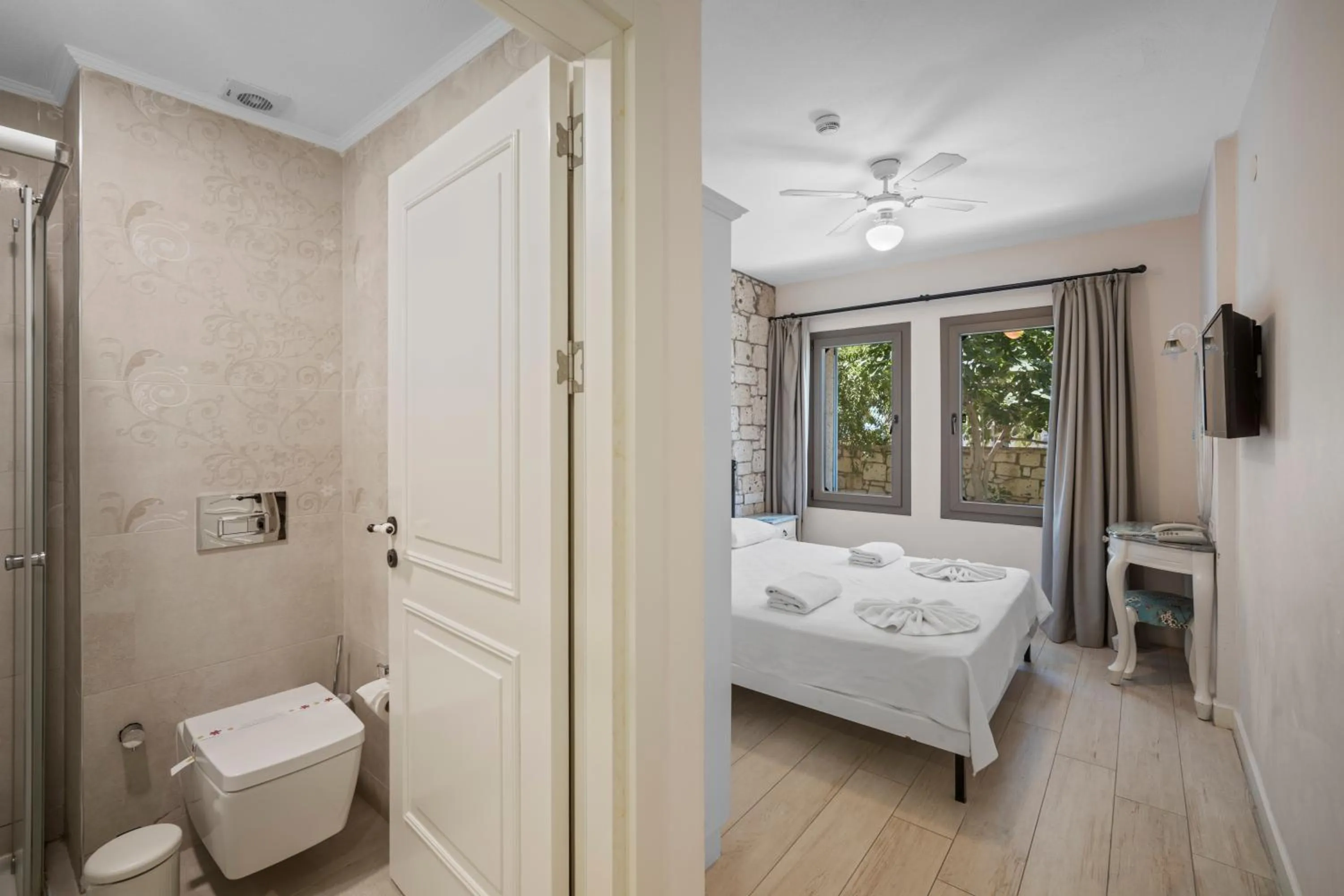 Bed in Bademli Konak Otel