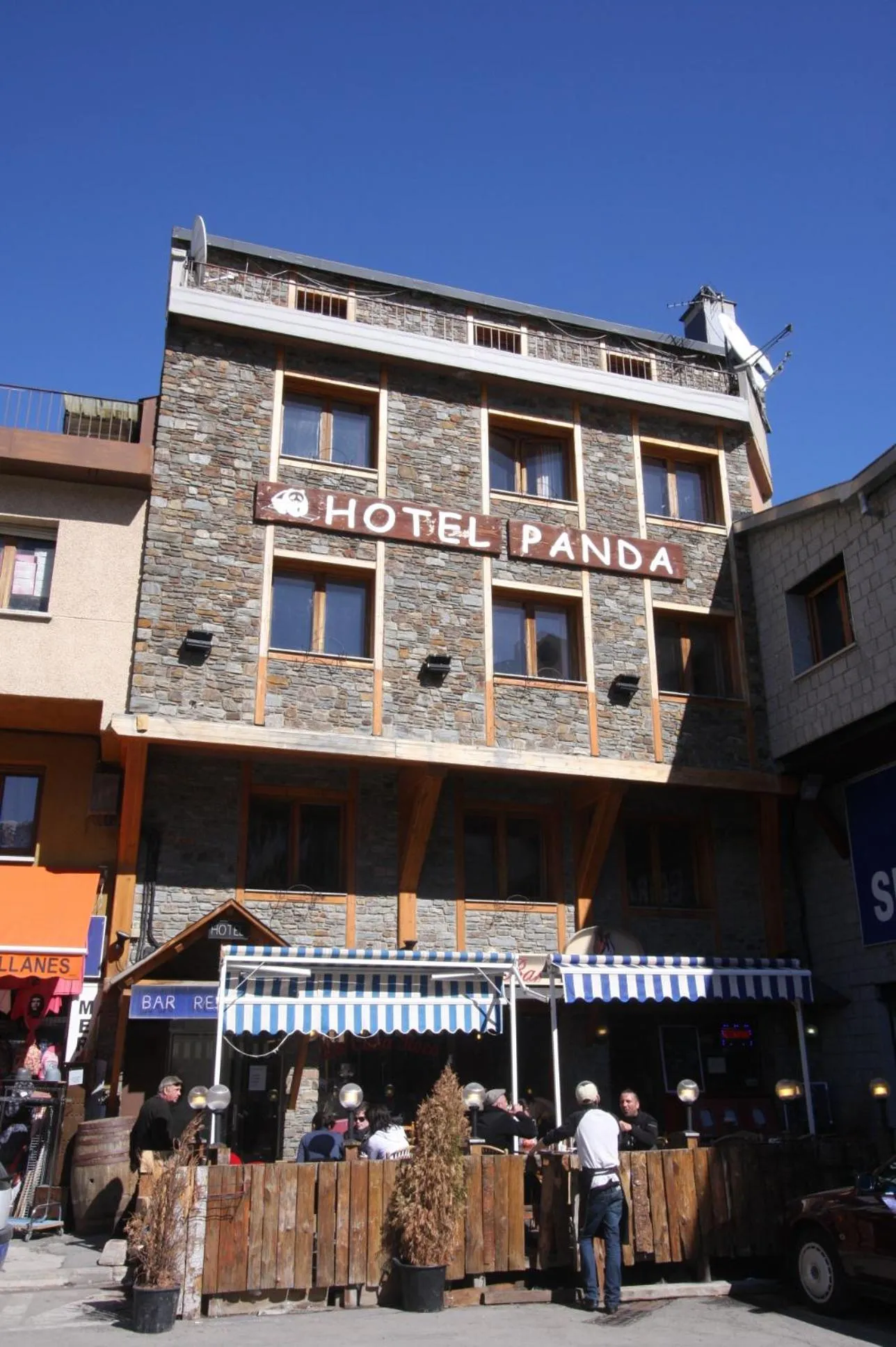 Property building in Hotel Panda