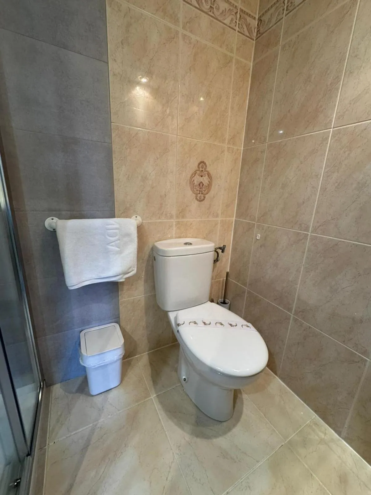 Shower in Hotel Panda