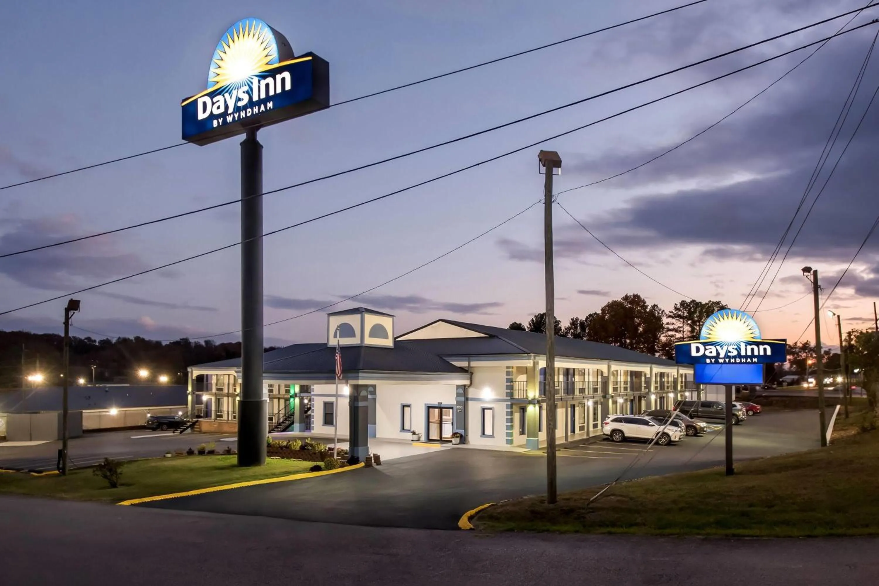 Property building in Days Inn by Wyndham Cleveland TN