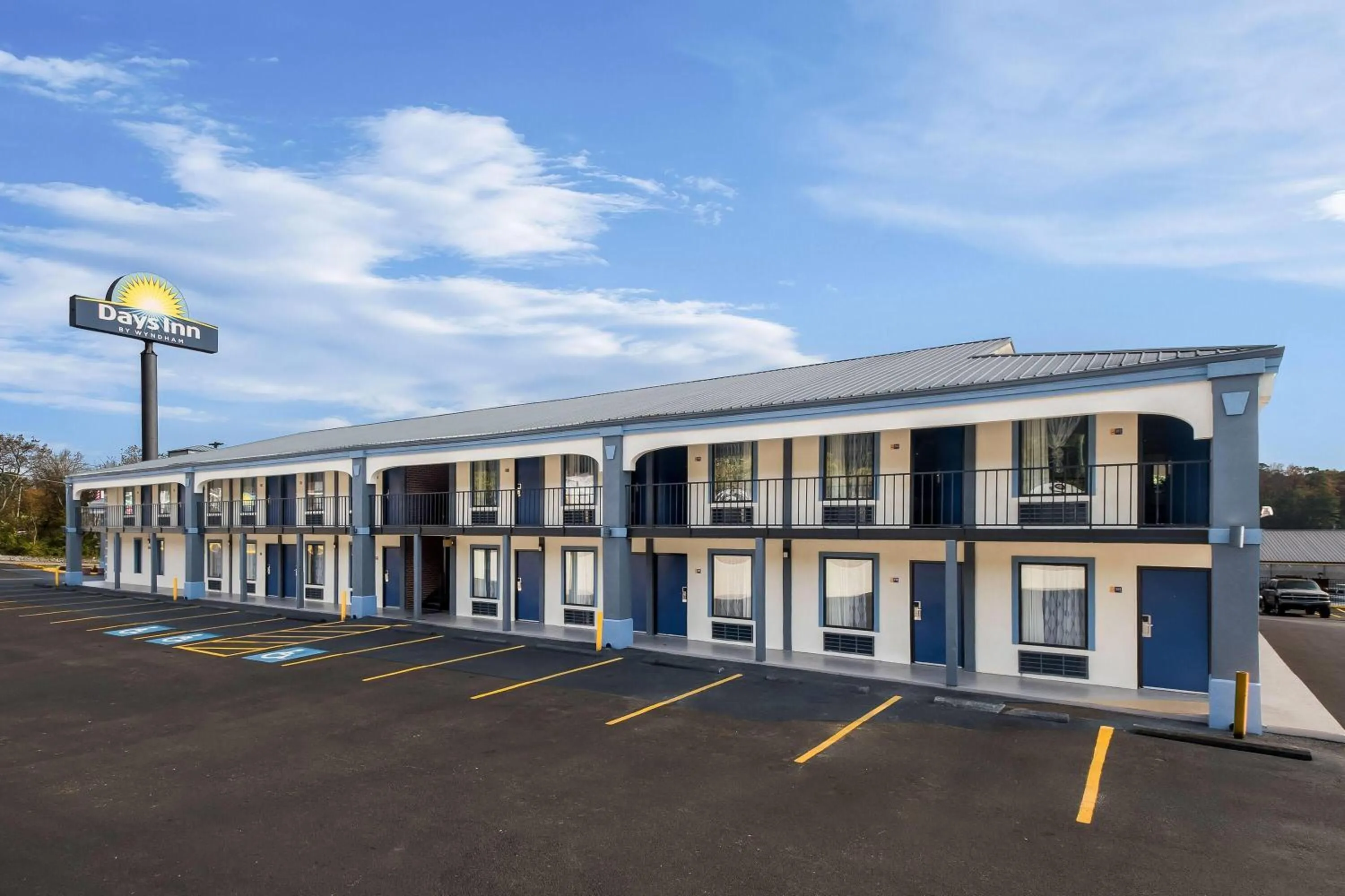 Property building in Days Inn by Wyndham Cleveland TN