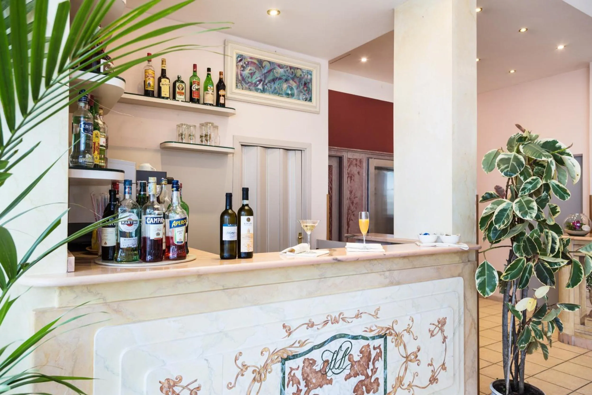 Lounge or bar in Hotel Ambasciatori