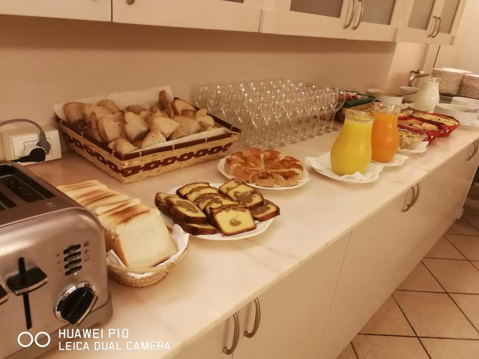 Breakfast in Hotel Ambasciatori