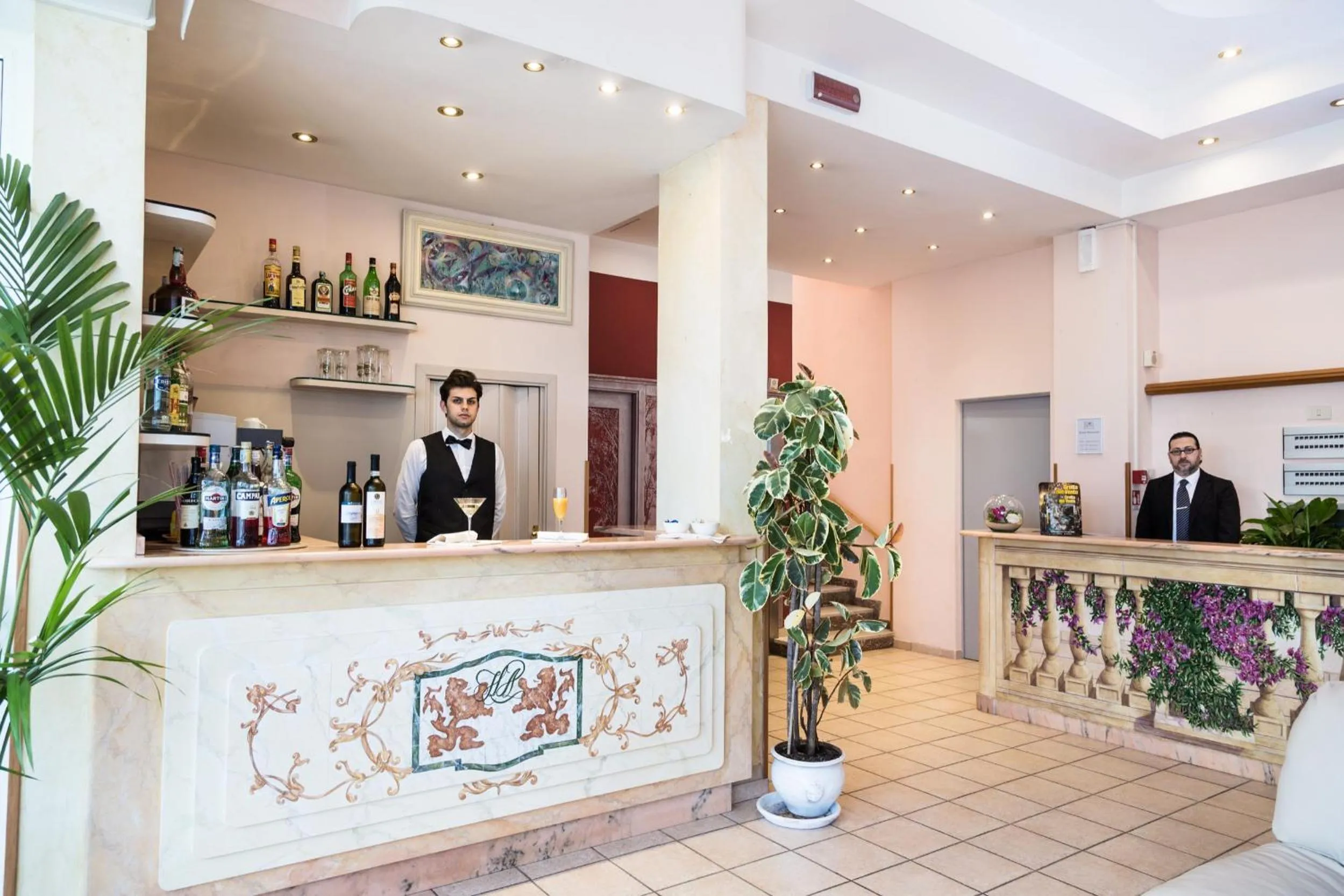 Lobby or reception in Hotel Ambasciatori