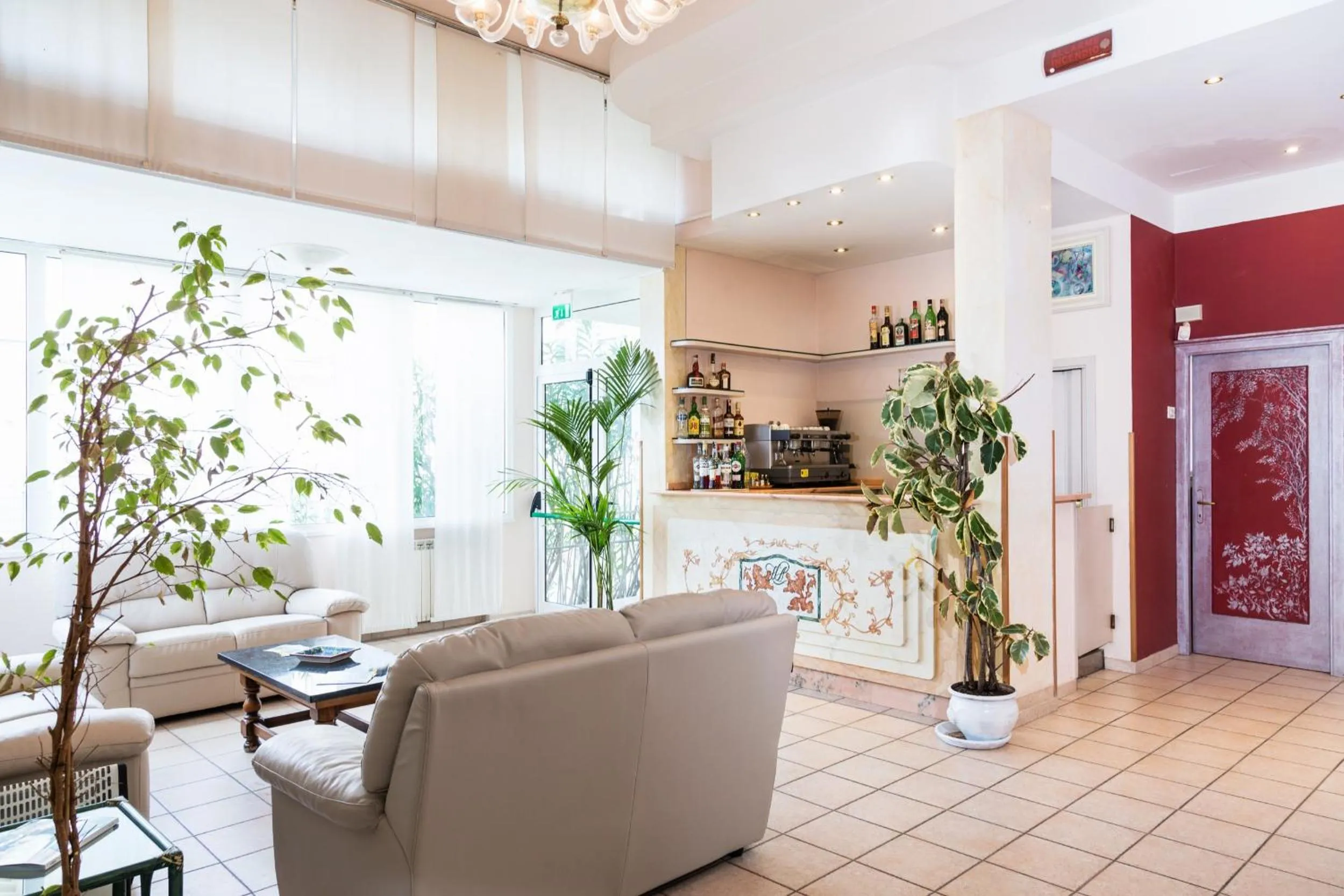 Lobby or reception in Hotel Ambasciatori