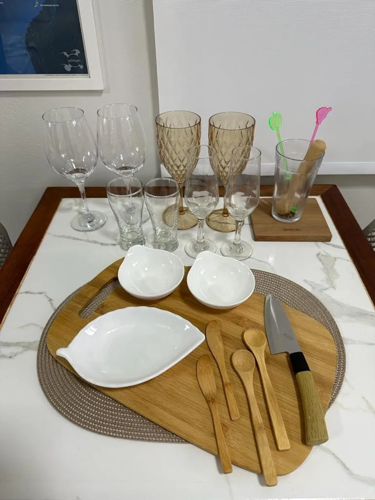 Food and drinks in Pousada Mar de Cristal