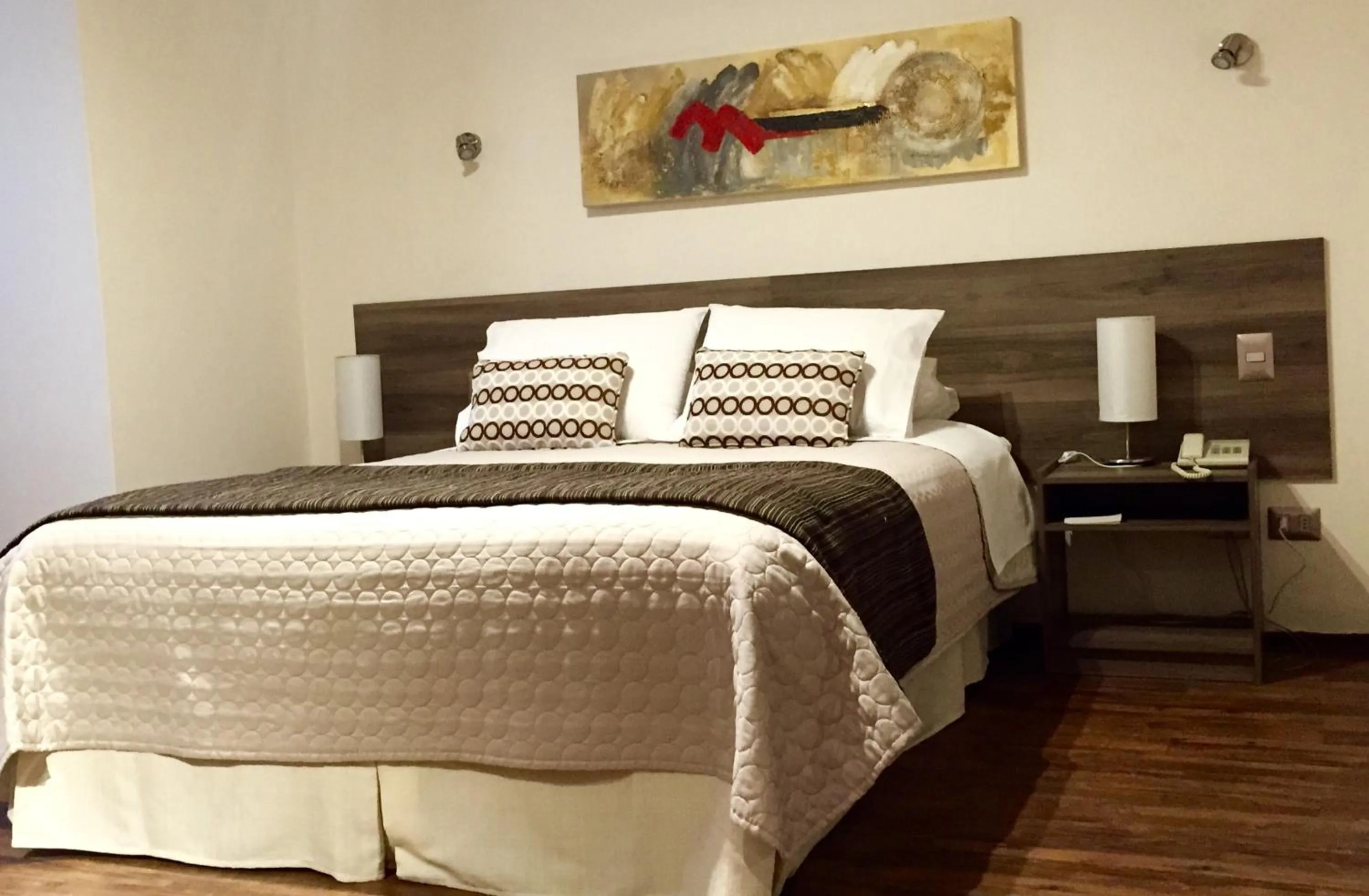 Bed in KU Hotel Turismo Temuco