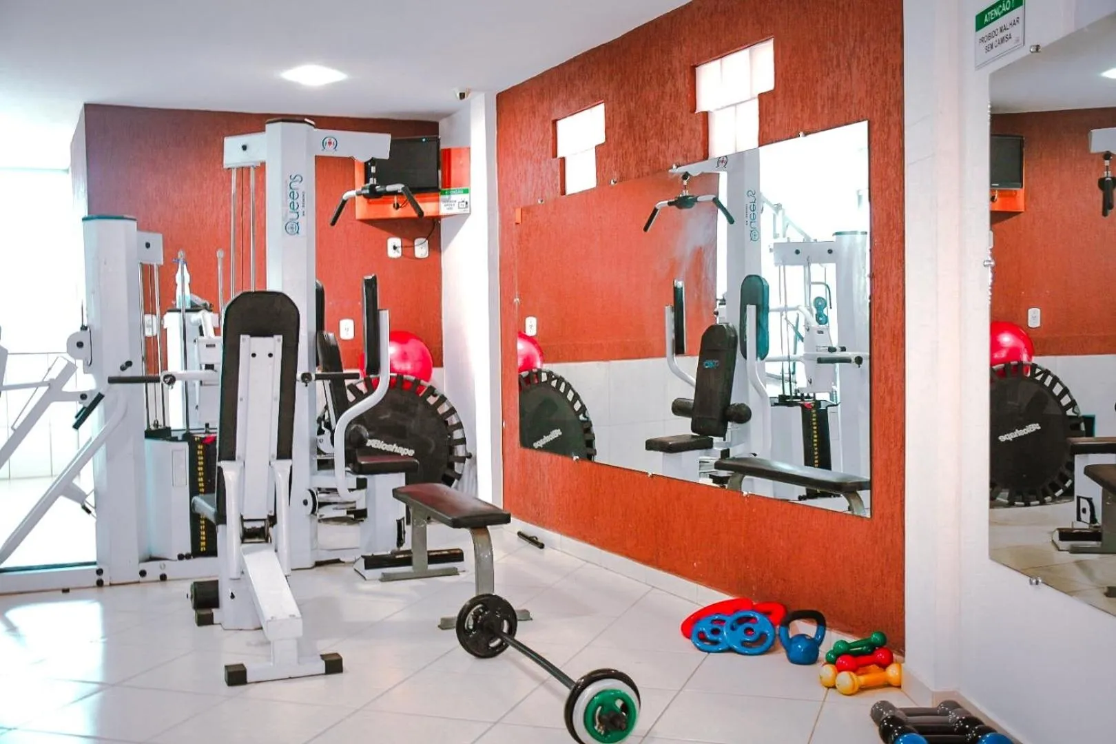 Fitness centre/facilities in Pioneiro Hotel