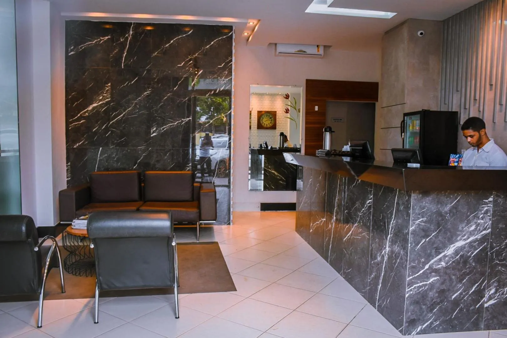 Staff in Pioneiro Hotel