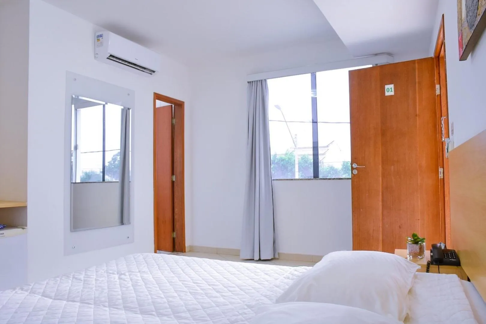 Bed in Pioneiro Hotel