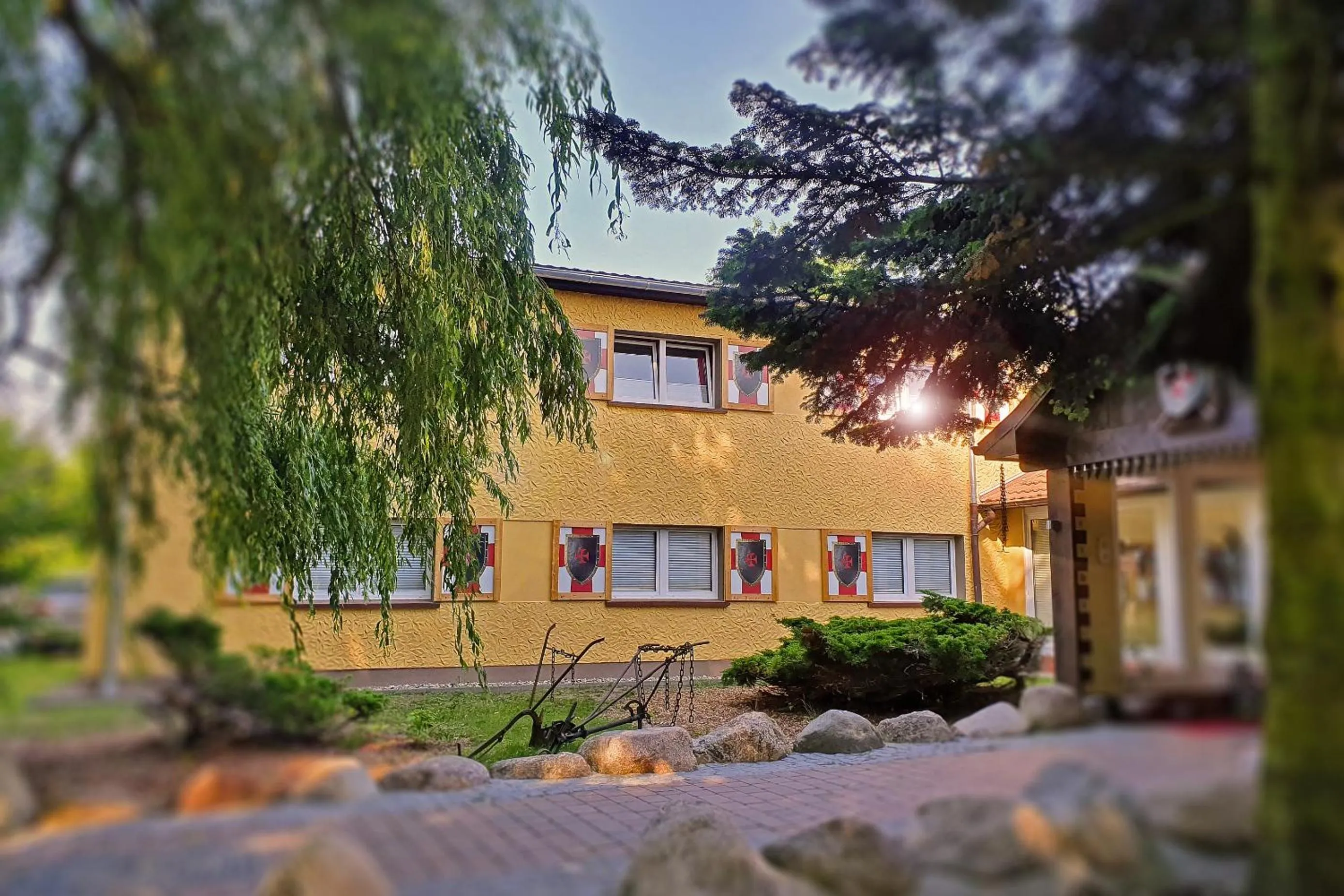 Property building in BinzHotel Landhaus Waechter