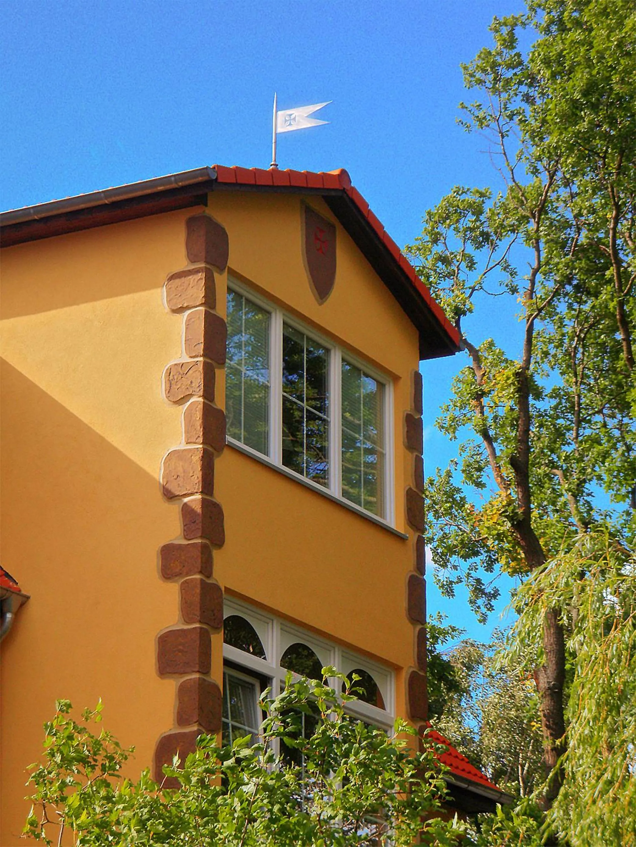 Facade/entrance in BinzHotel Landhaus Waechter