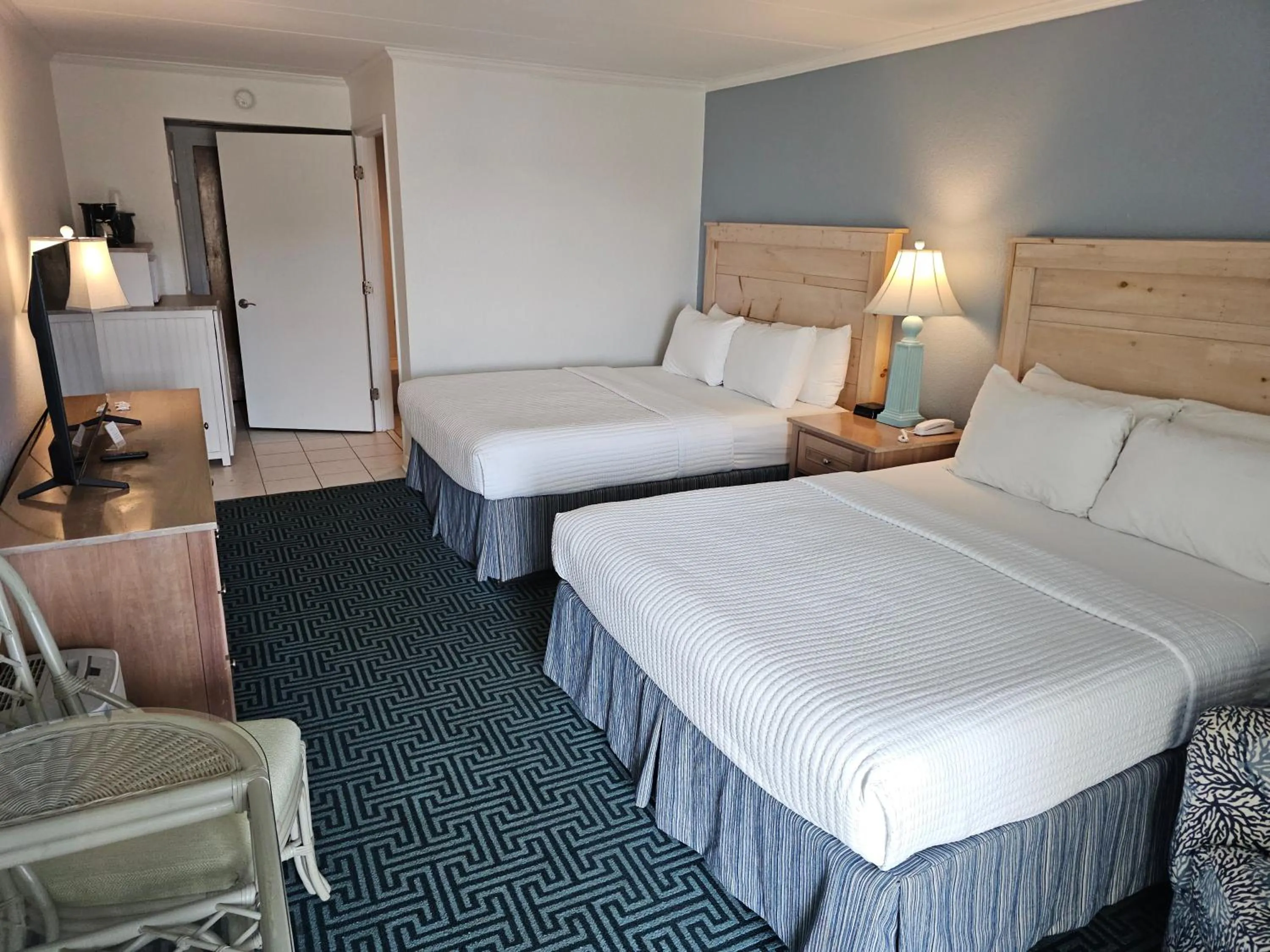 Bed in Surf Side Hotel