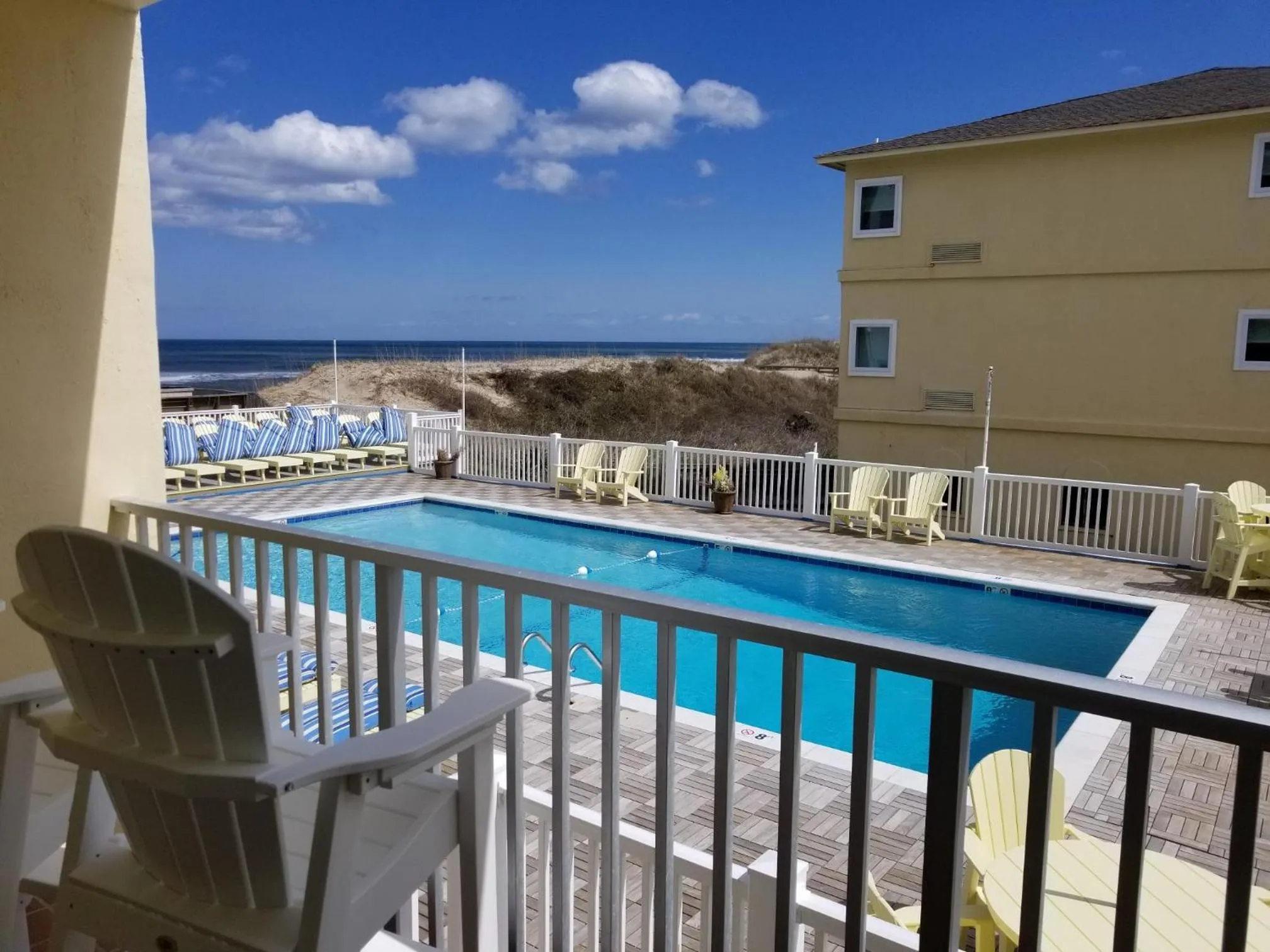 Swimming pool in Surf Side Hotel