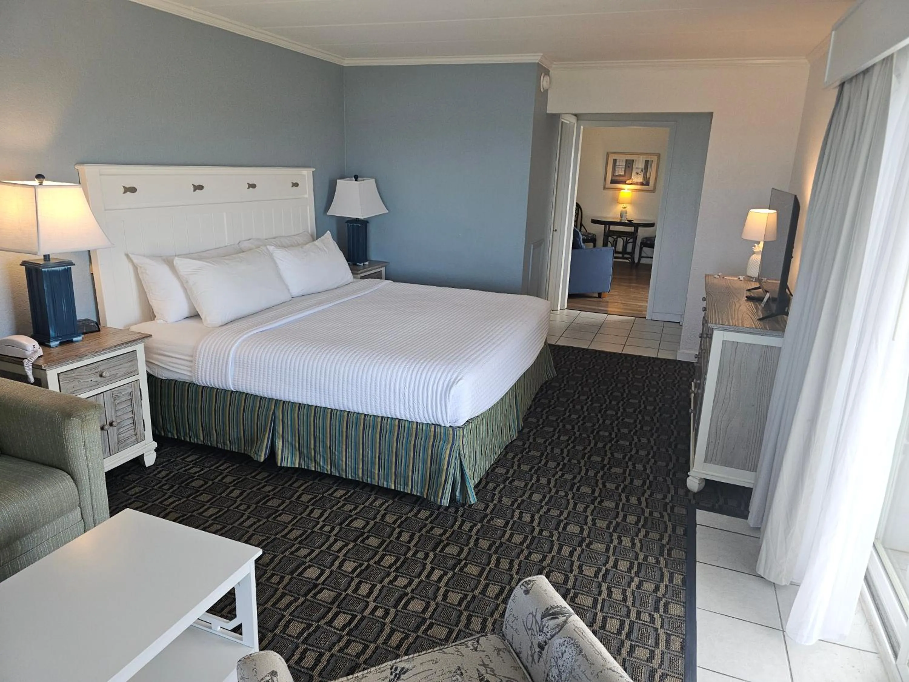 Bed in Surf Side Hotel