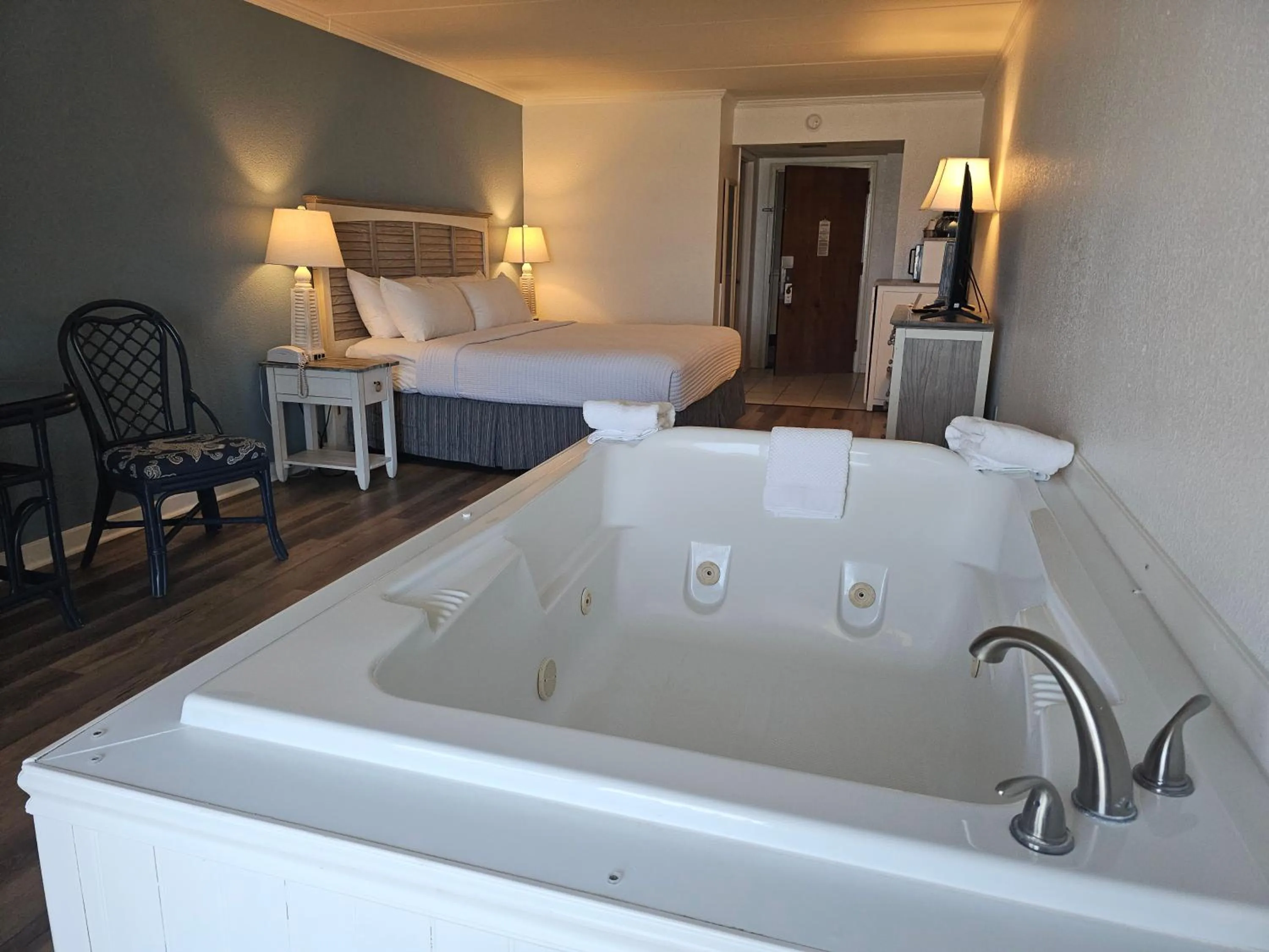 Bed in Surf Side Hotel