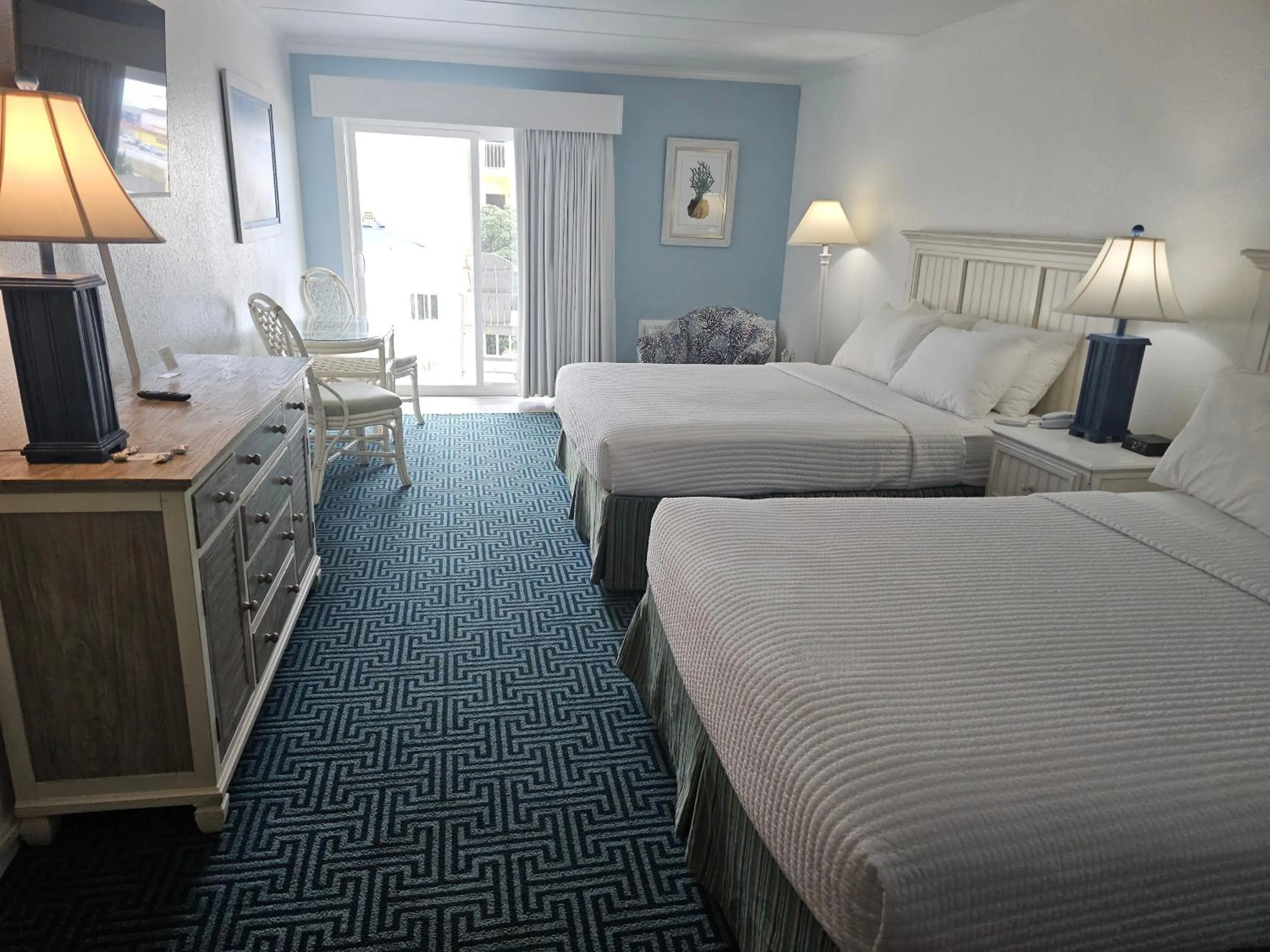 Bed in Surf Side Hotel