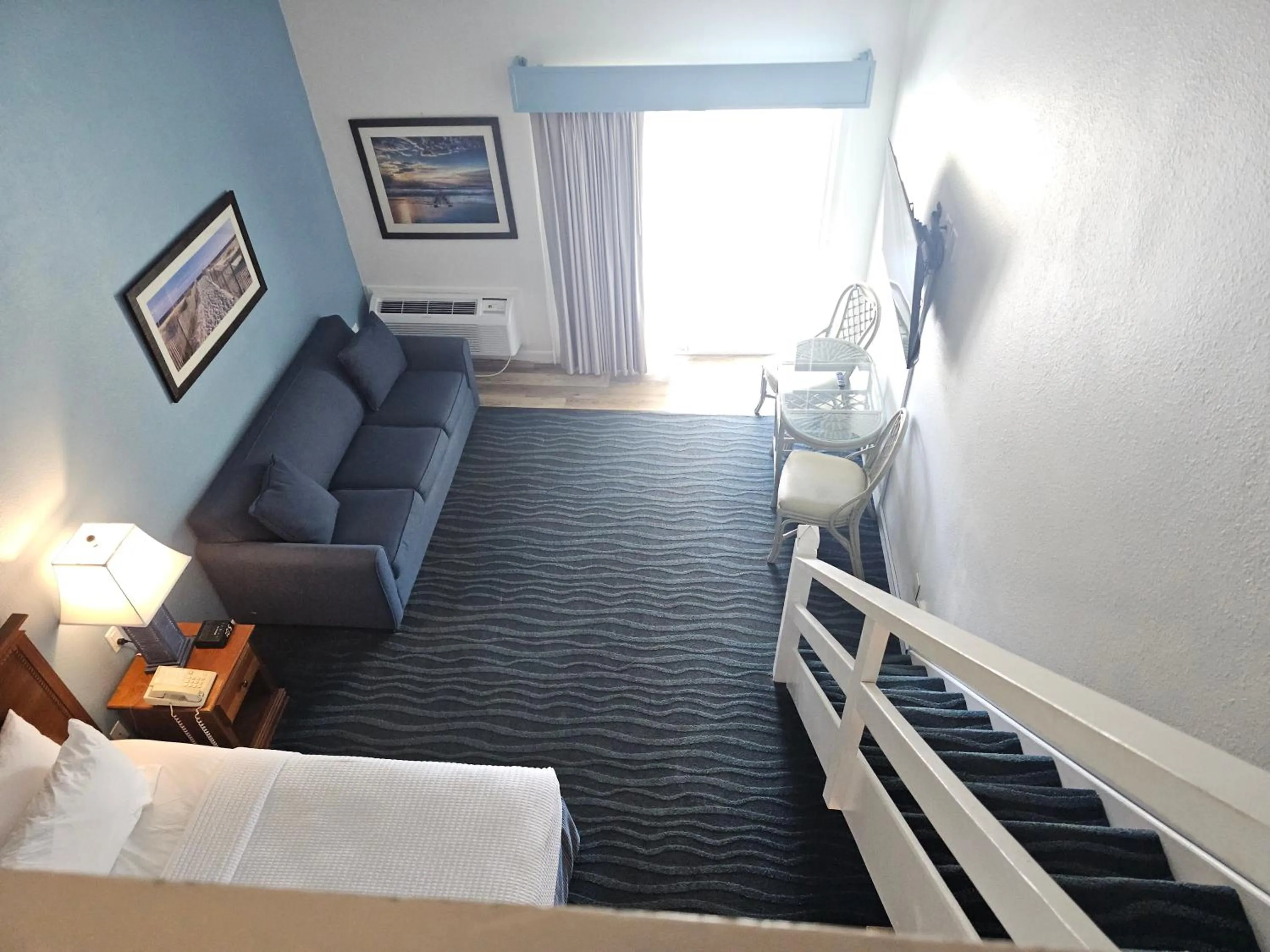 Bed in Surf Side Hotel