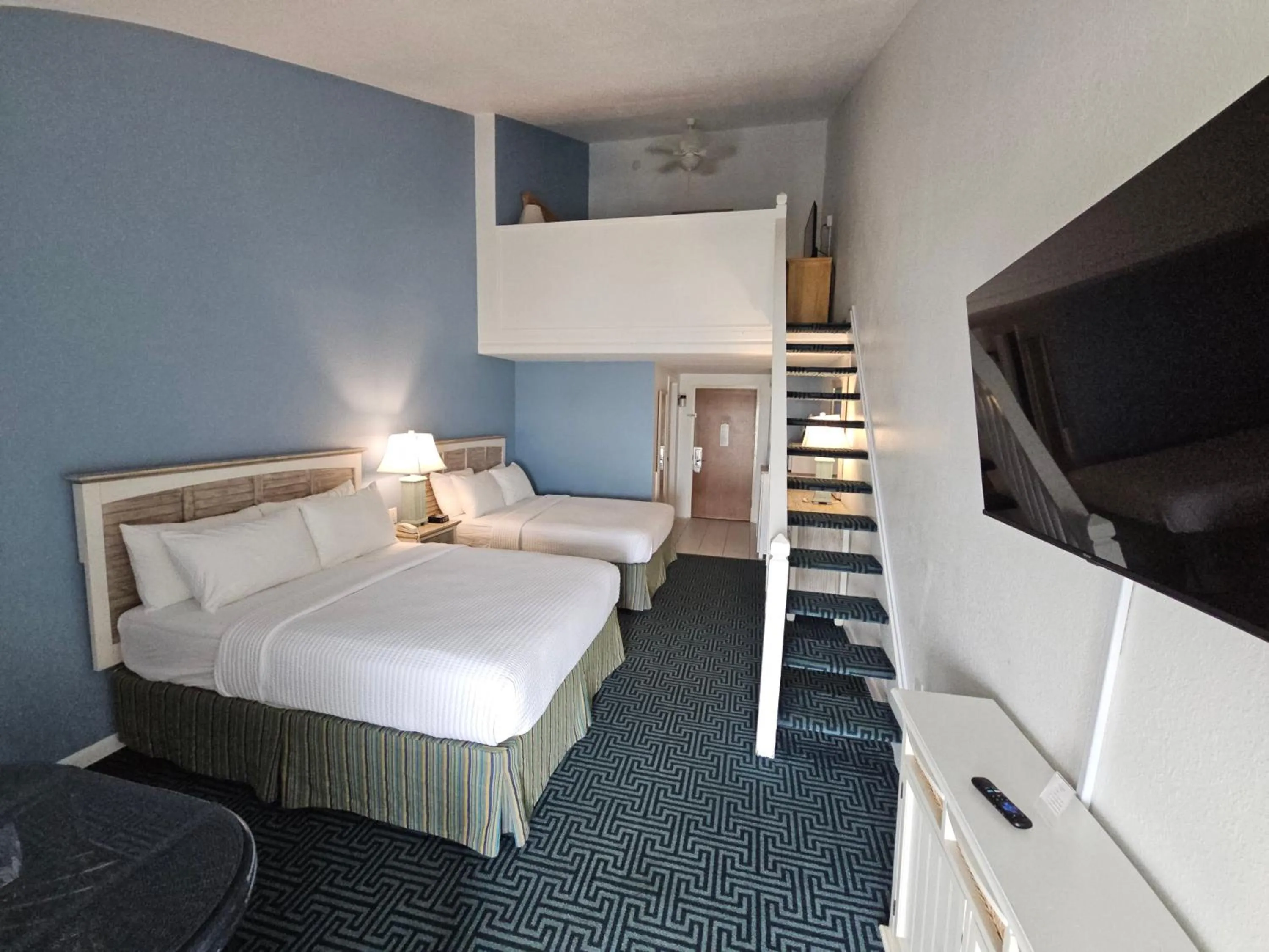 Bed in Surf Side Hotel