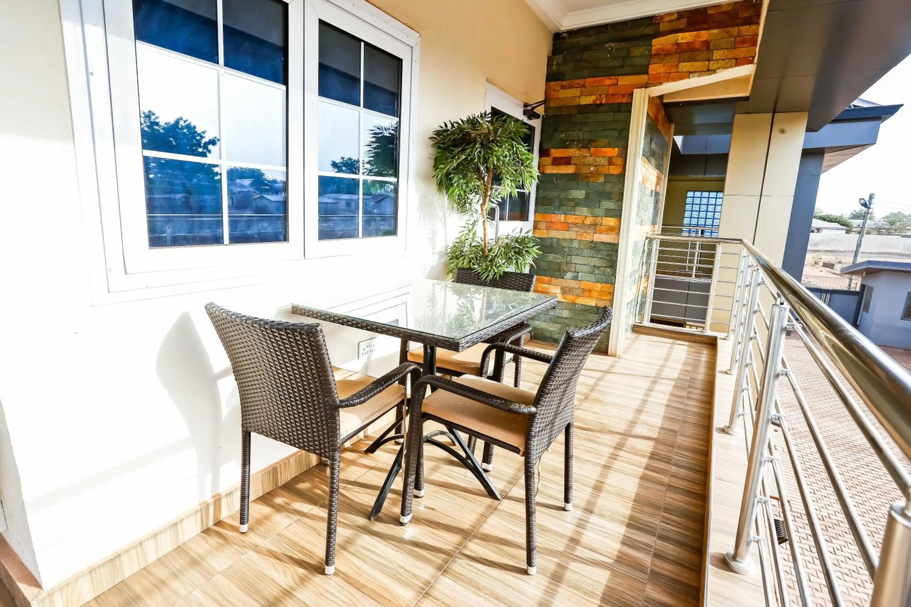 Balcony/Terrace in Jeyads Lodge