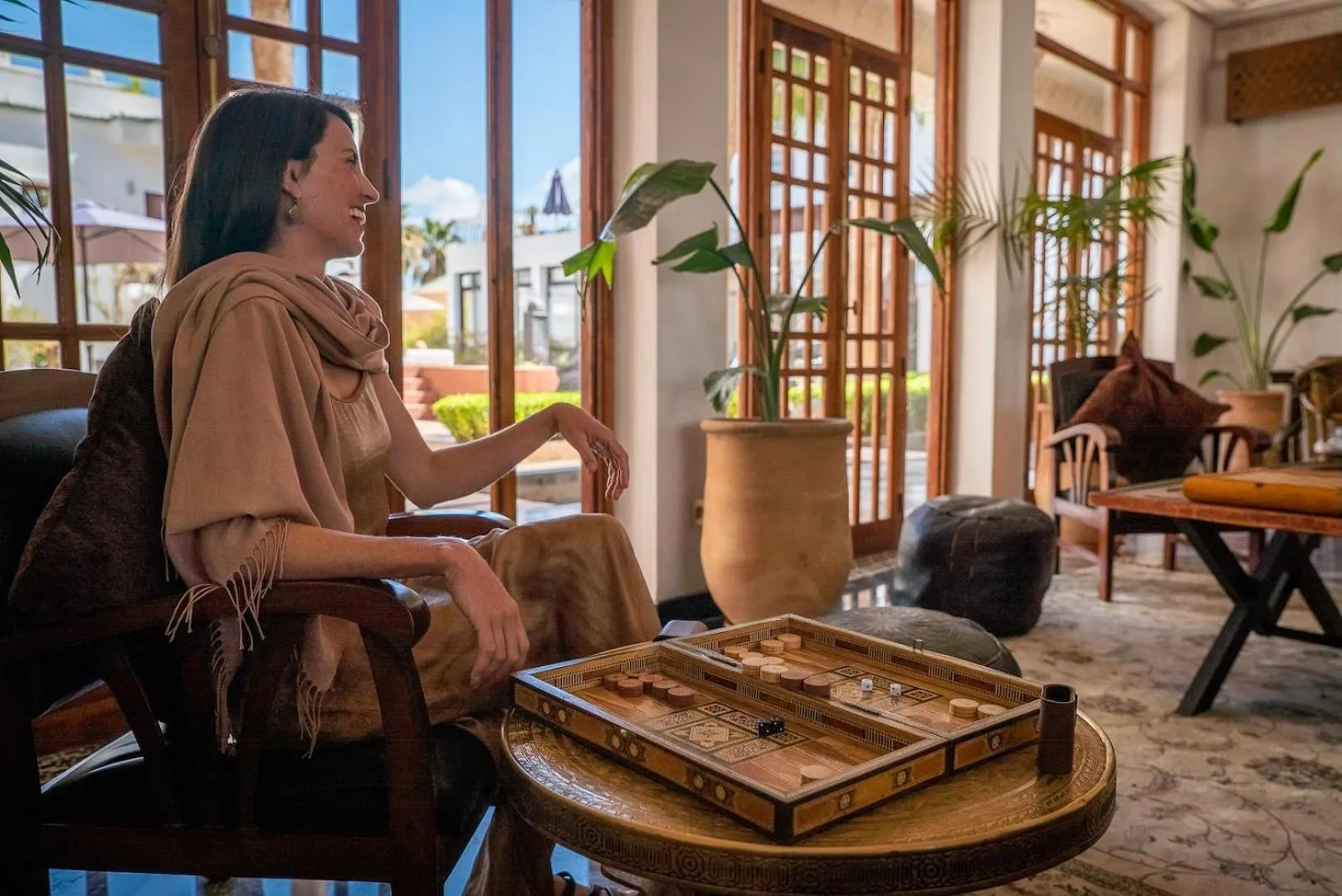 Living room in Riad Mayfez Suites & Spa