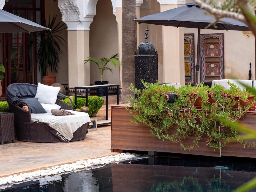 Patio in Riad Mayfez Suites & Spa