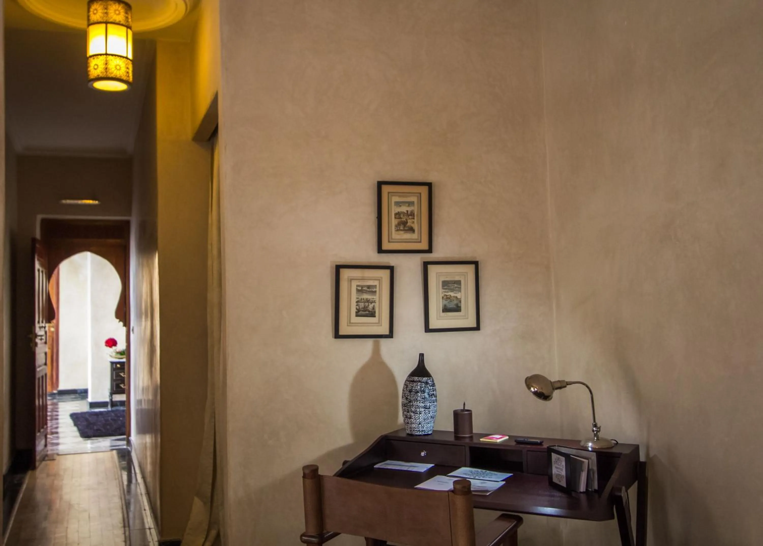 Seating area in Riad Mayfez Suites & Spa