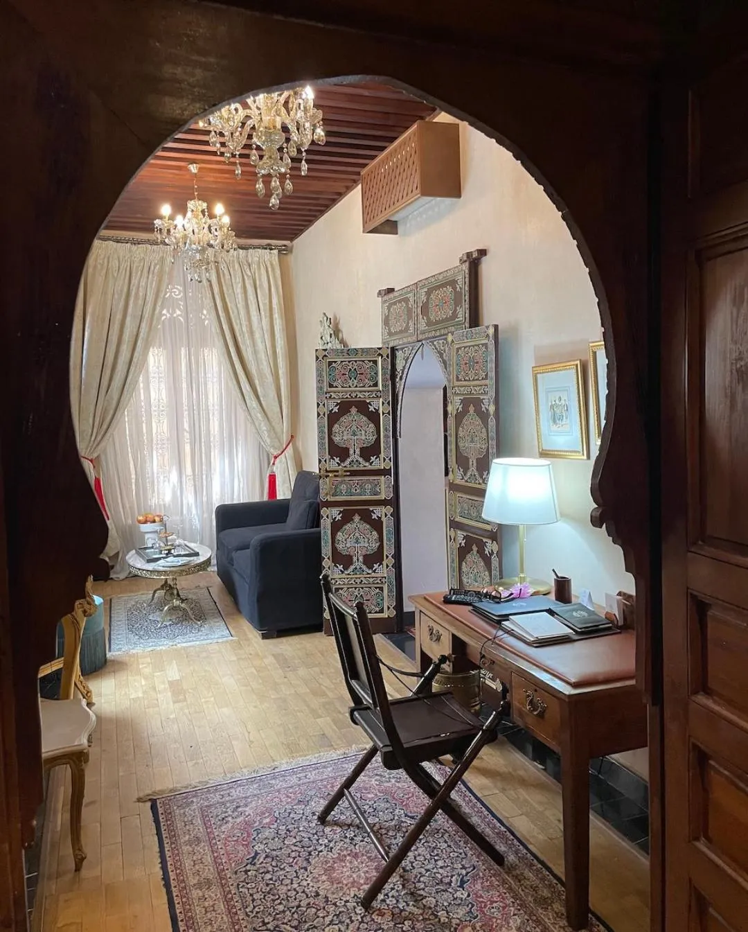 Living room in Riad Mayfez Suites & Spa