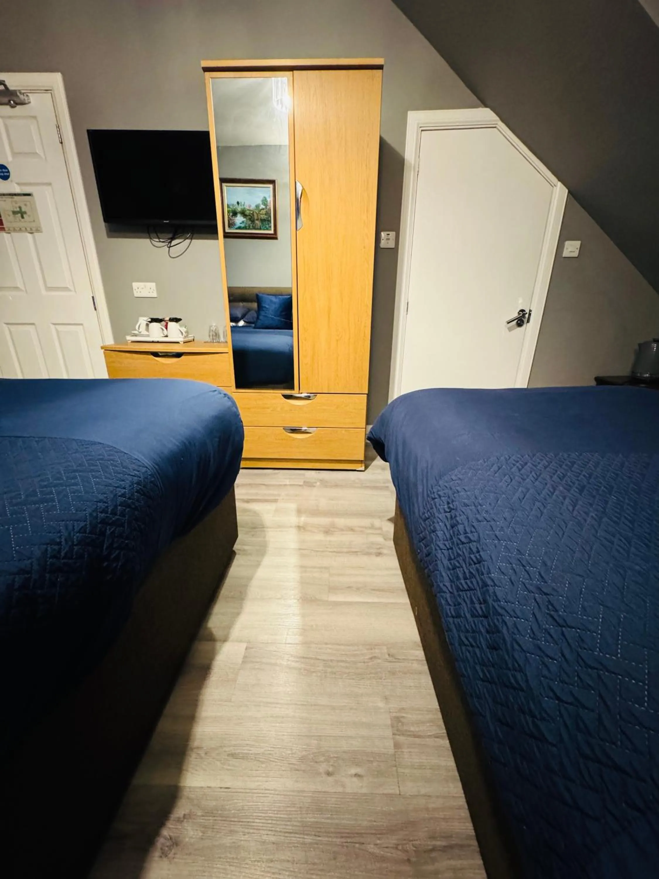 Bed in The Milton Accommodation