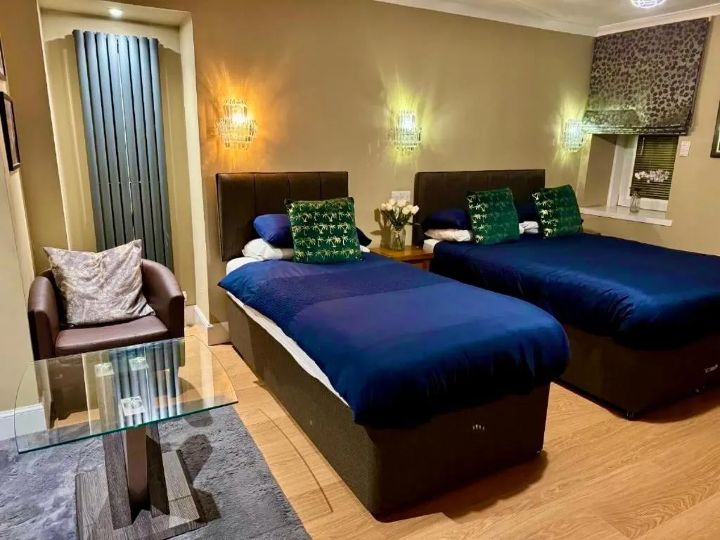 Bed in The Milton Accommodation