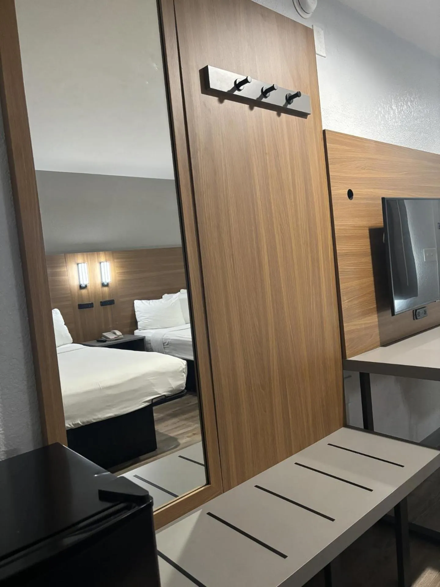 Bed in Motel 6-Santa Ana, CA