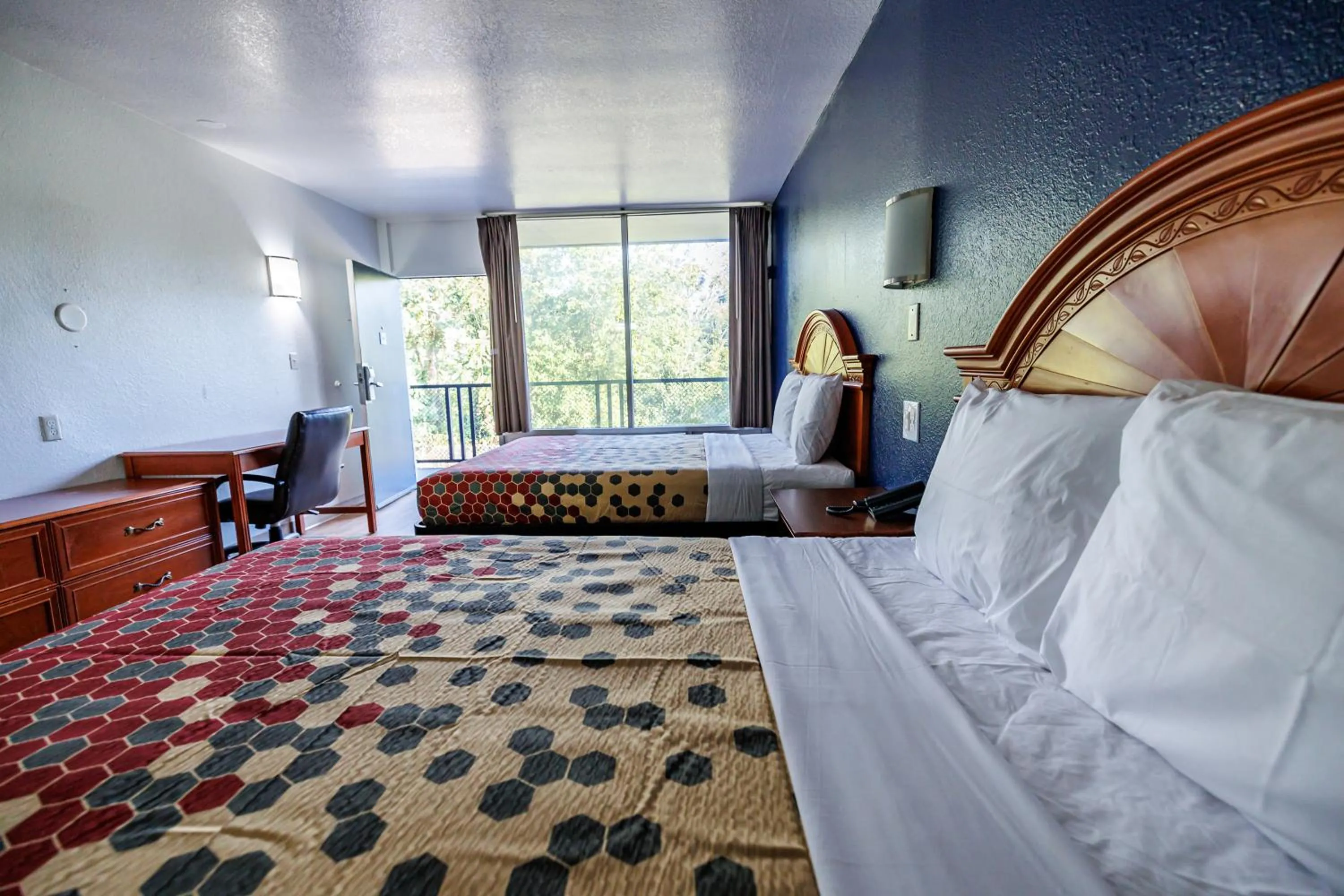 Bedroom, Bed in Budget Inn Greenville By Hotel O I-85