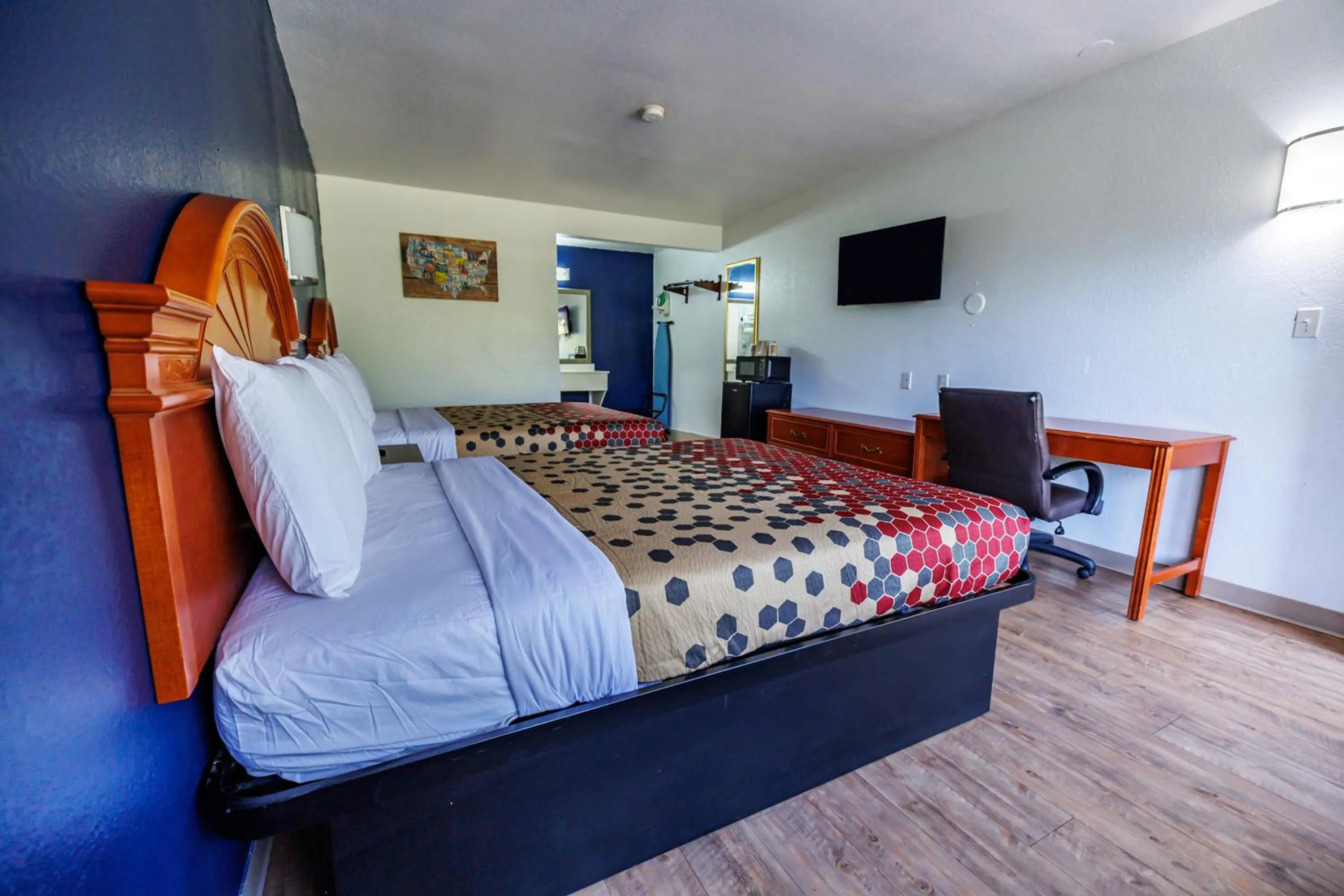 Bedroom, Bed in Budget Inn Greenville By Hotel O I-85