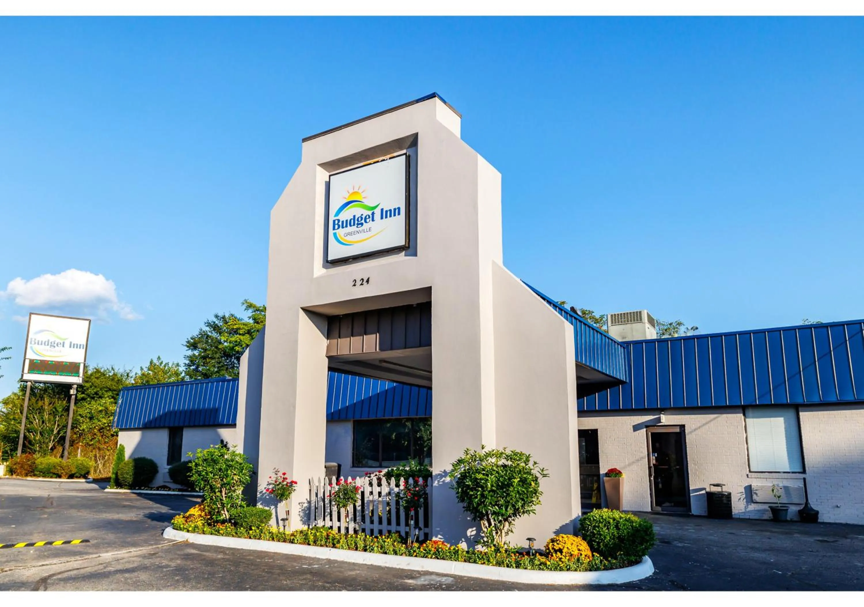 Property building in Budget Inn Greenville By Hotel O I-85