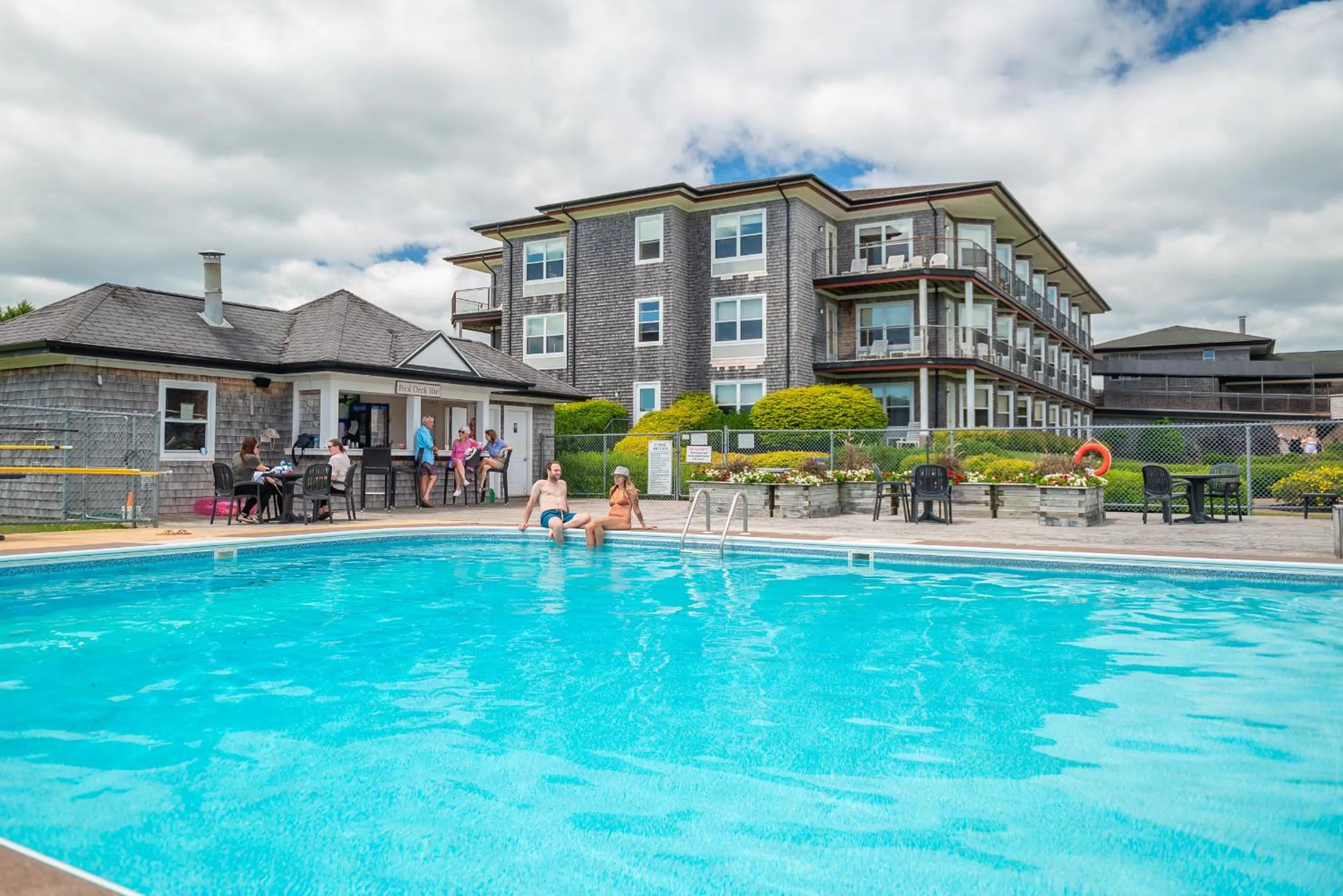 People in Rodd Brudenell River Resort