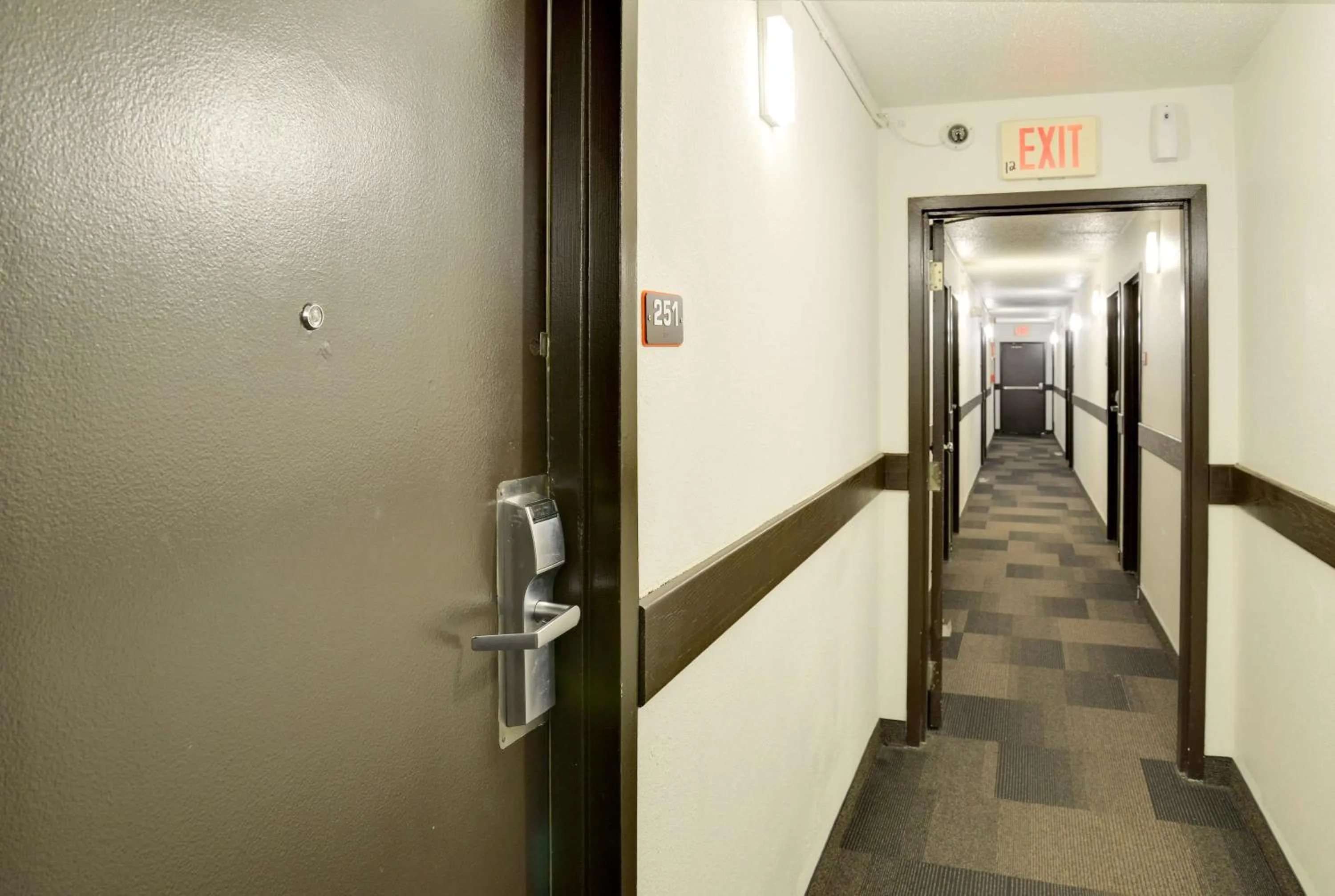 On site in Motel 6-Toledo, OH