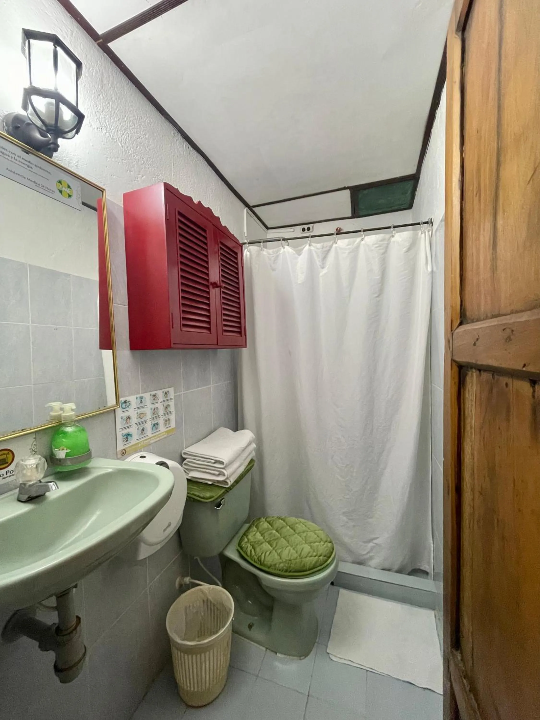 Toilet in Hotel Nueva Granada