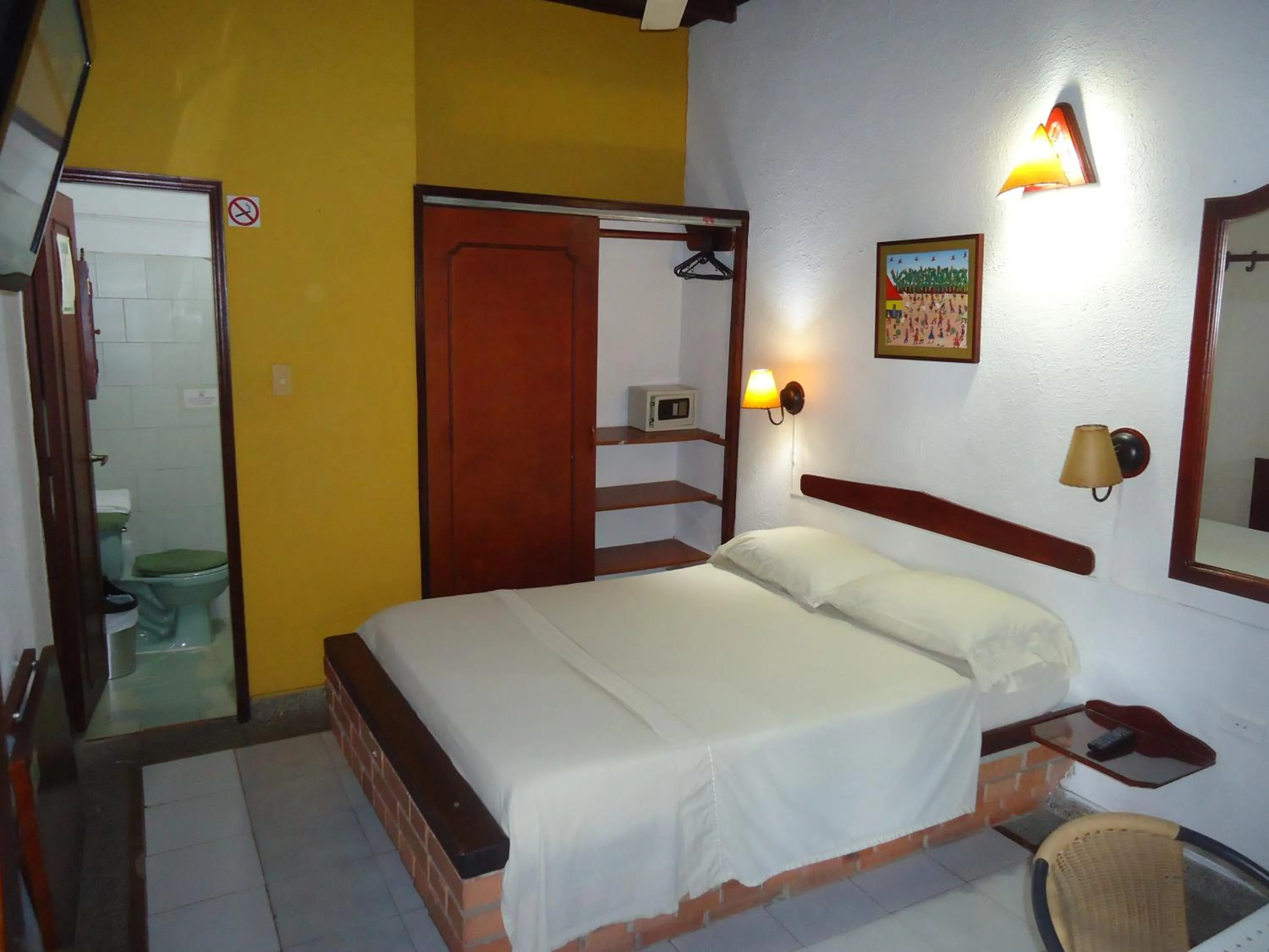 Bed in Hotel Nueva Granada