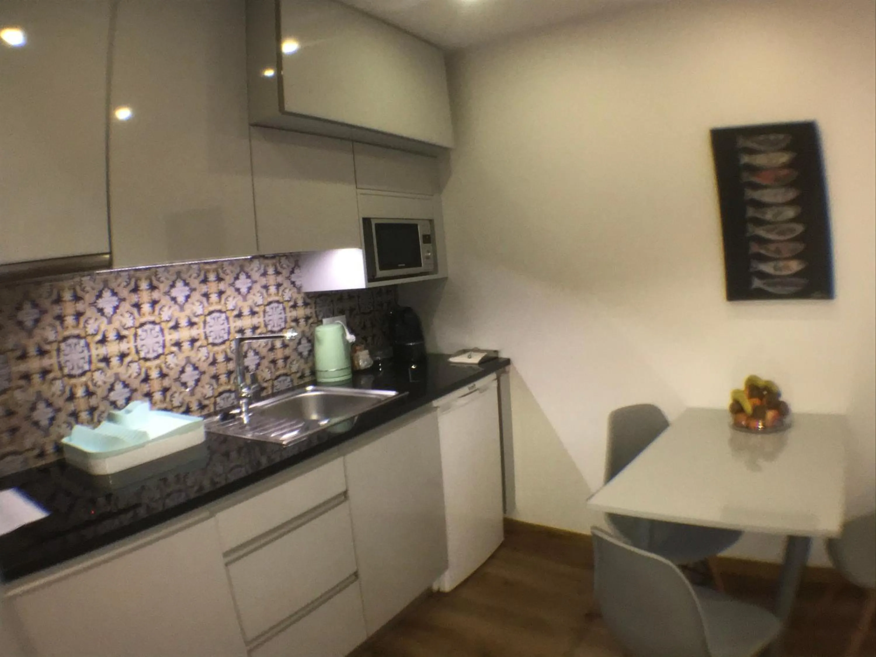 Kitchen or kitchenette in Povoa do Mar