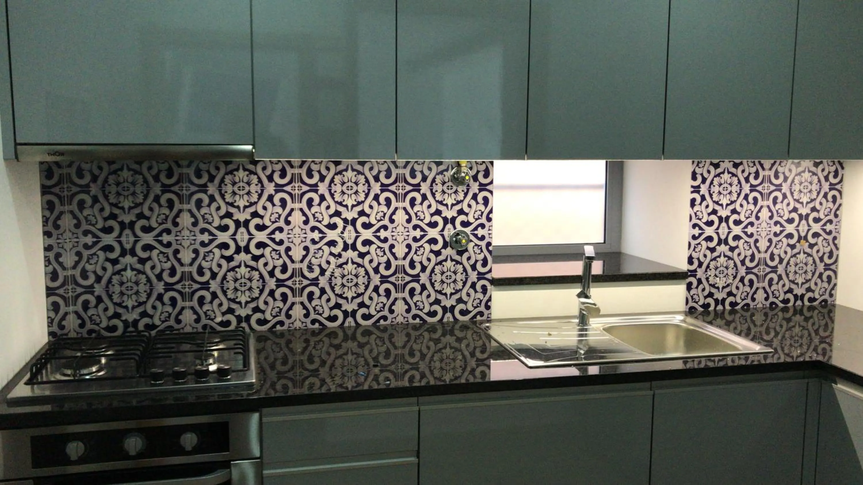 Kitchen or kitchenette in Povoa do Mar