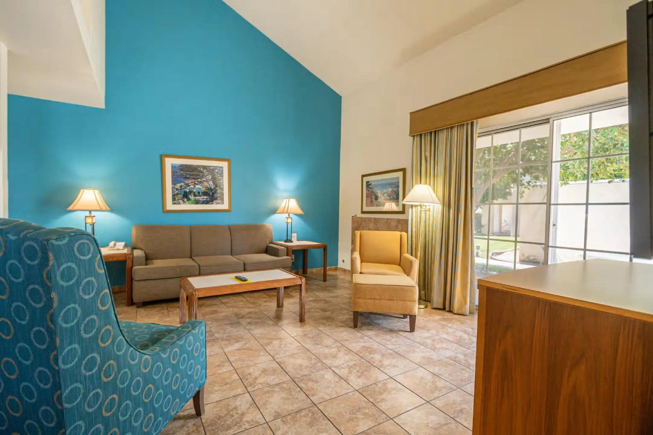 Bed in Desert Breezes Resort