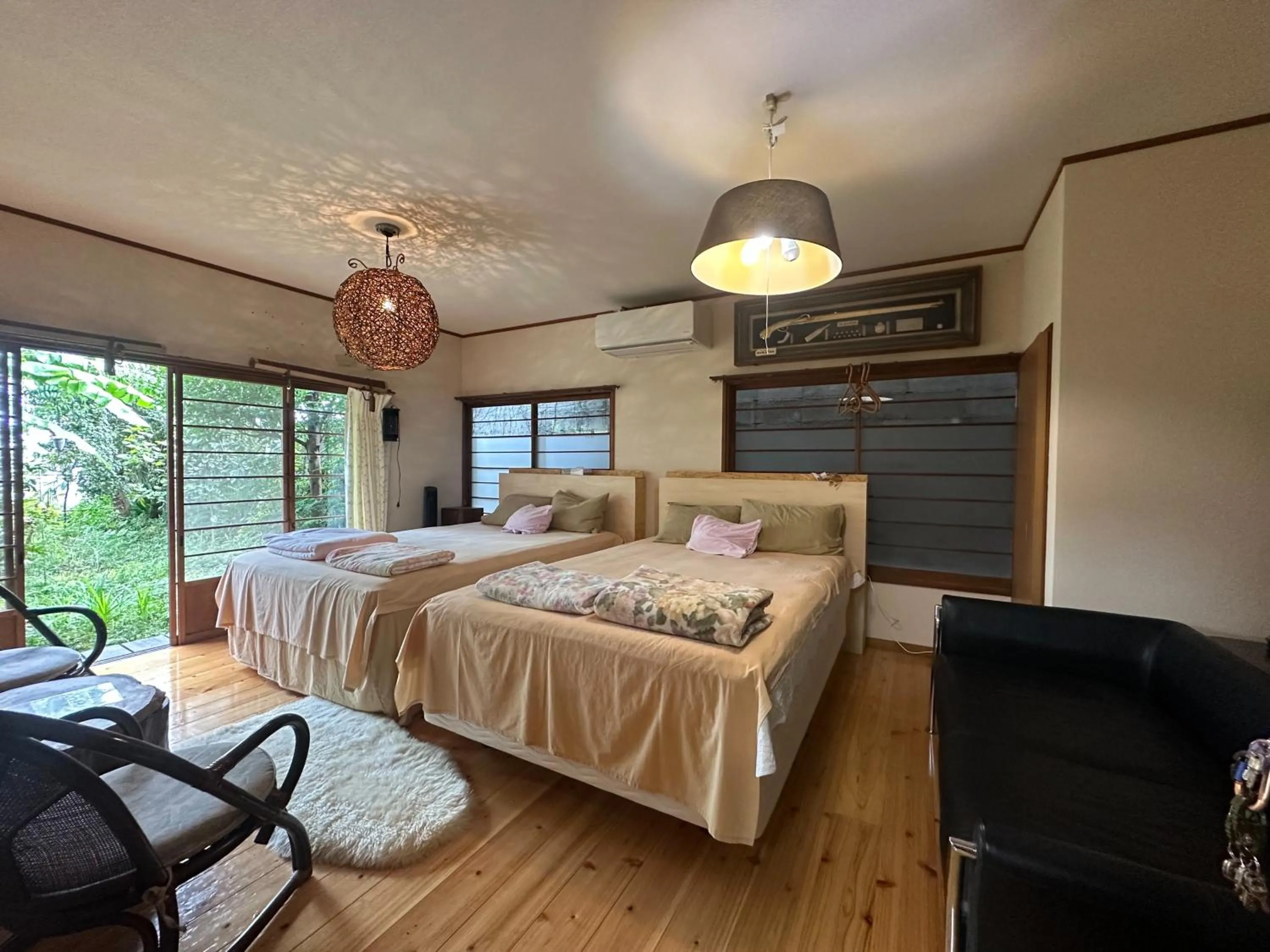 Bed in Atami Ikyuan 熱海一休庵