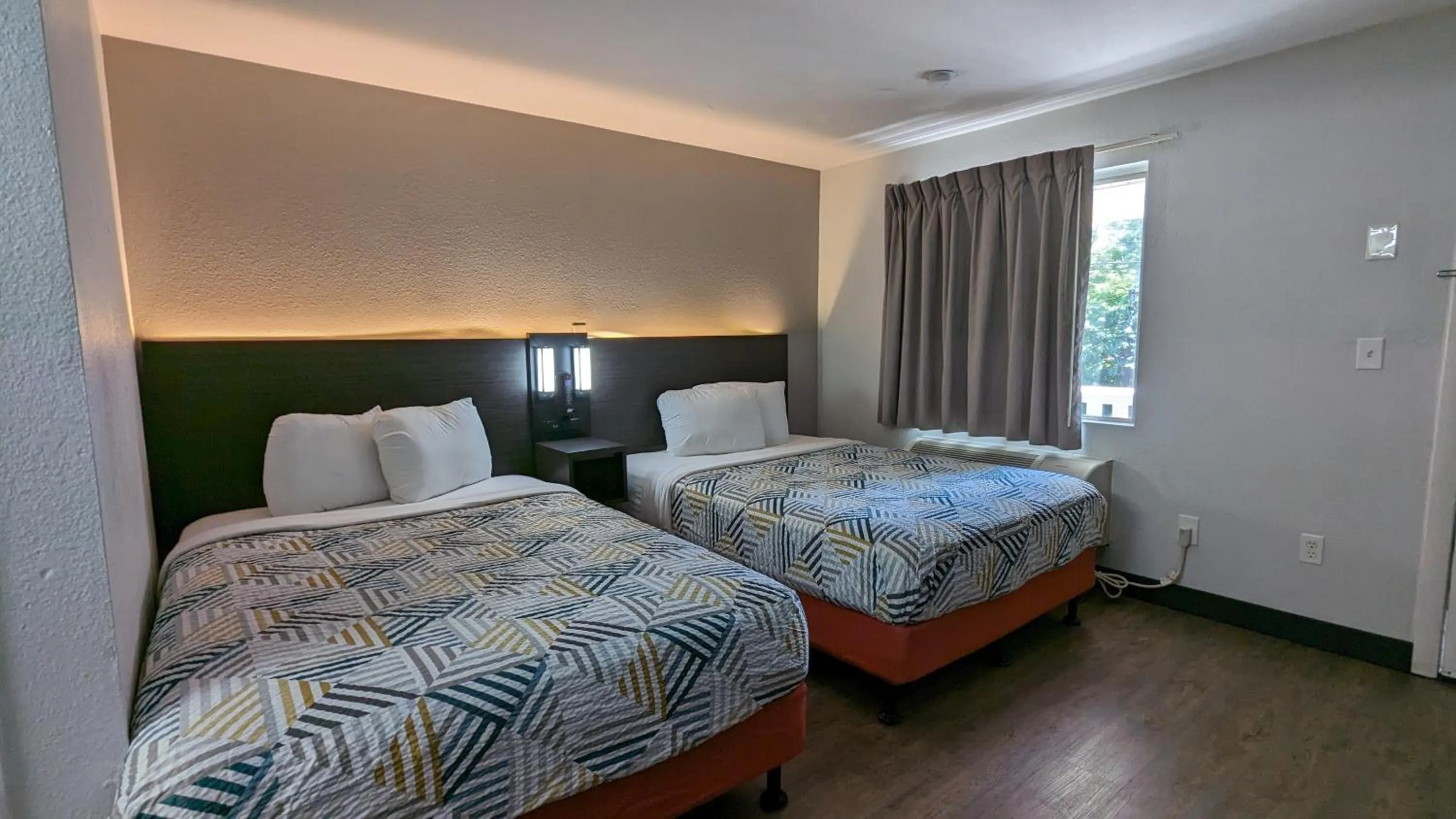 Bed in Motel 6-Nashua, NH