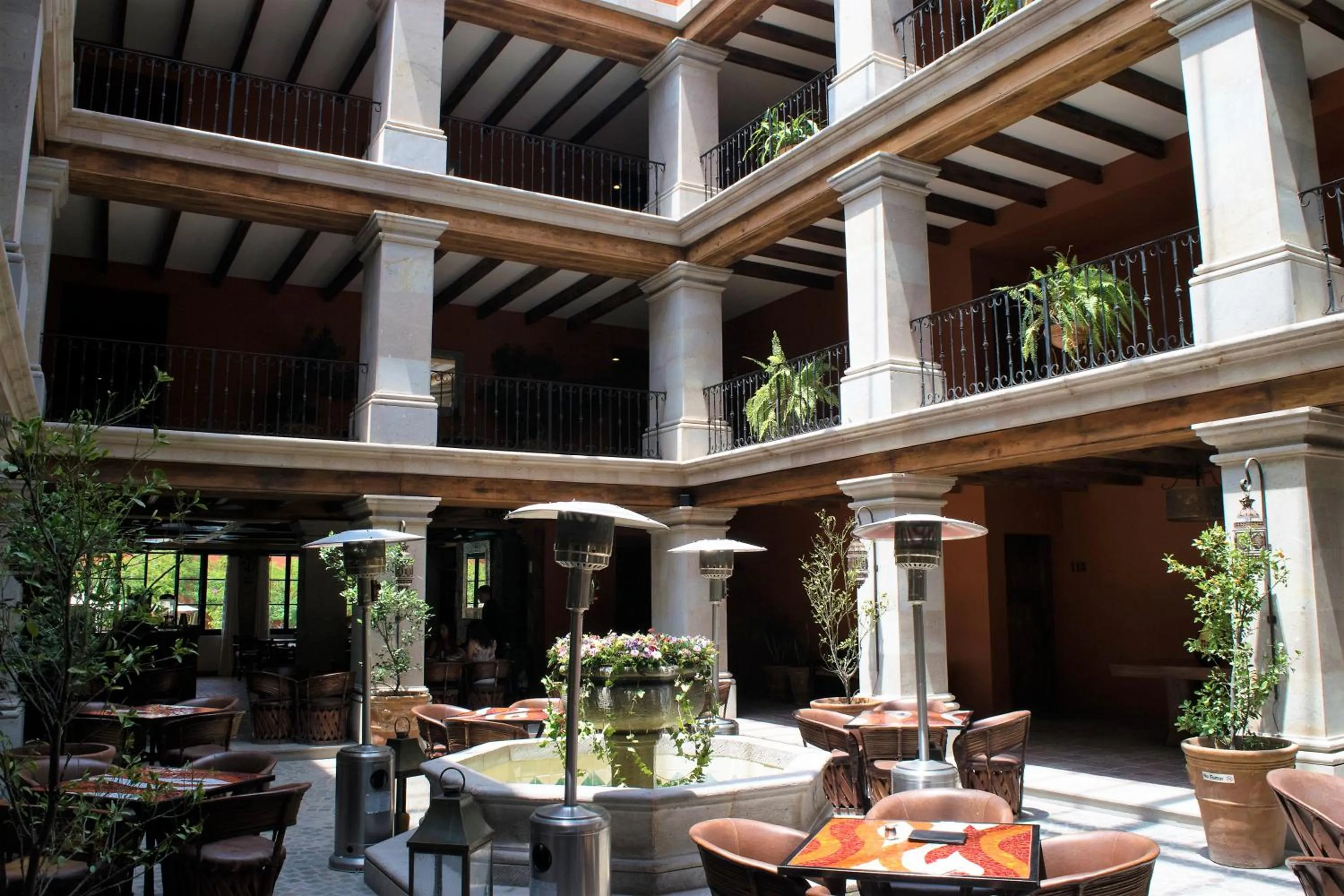 Patio in Hotel Casa Primavera Boutique & Spa